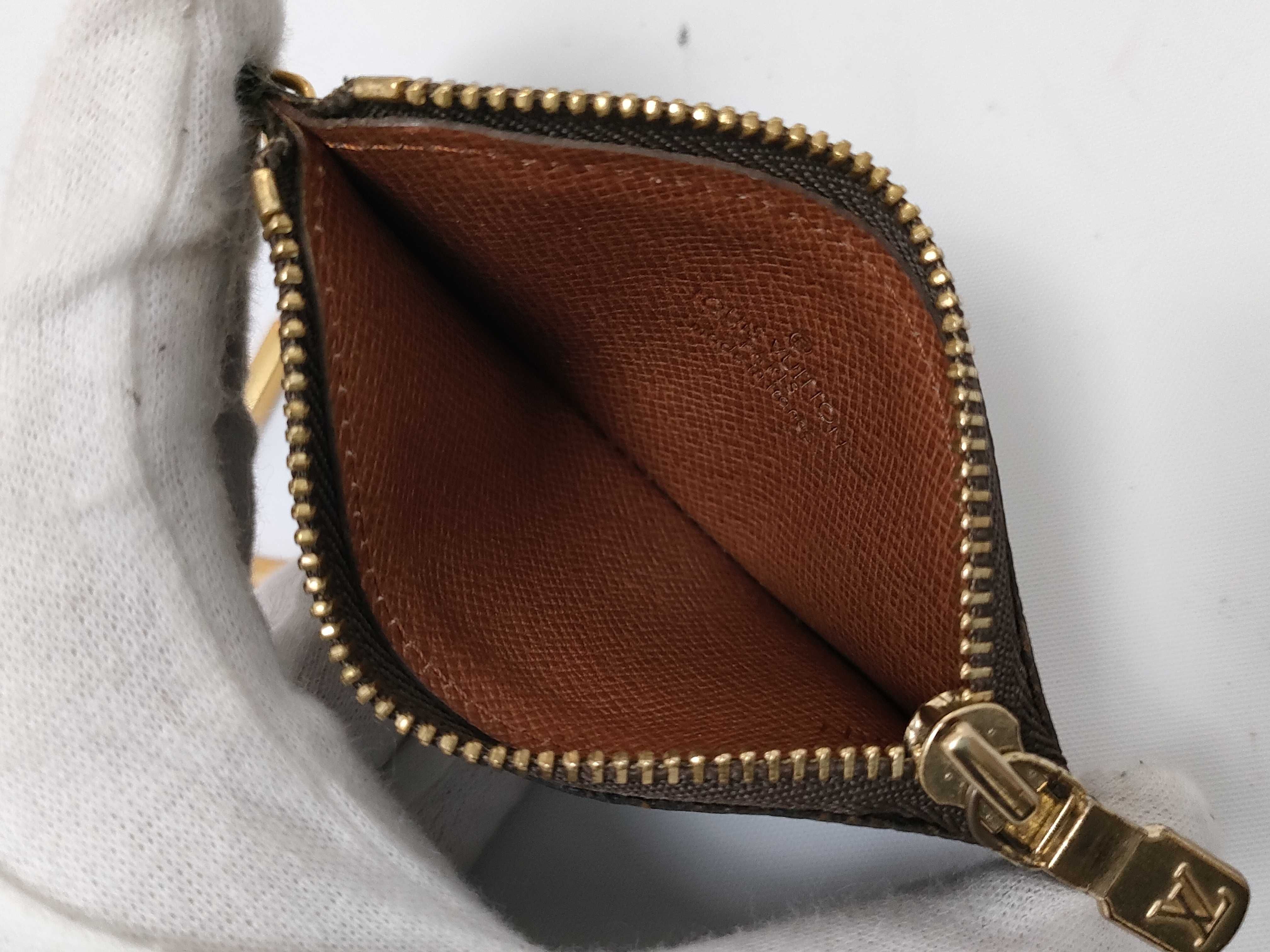Monogram Coin Case (Excellent Condition) — view 6