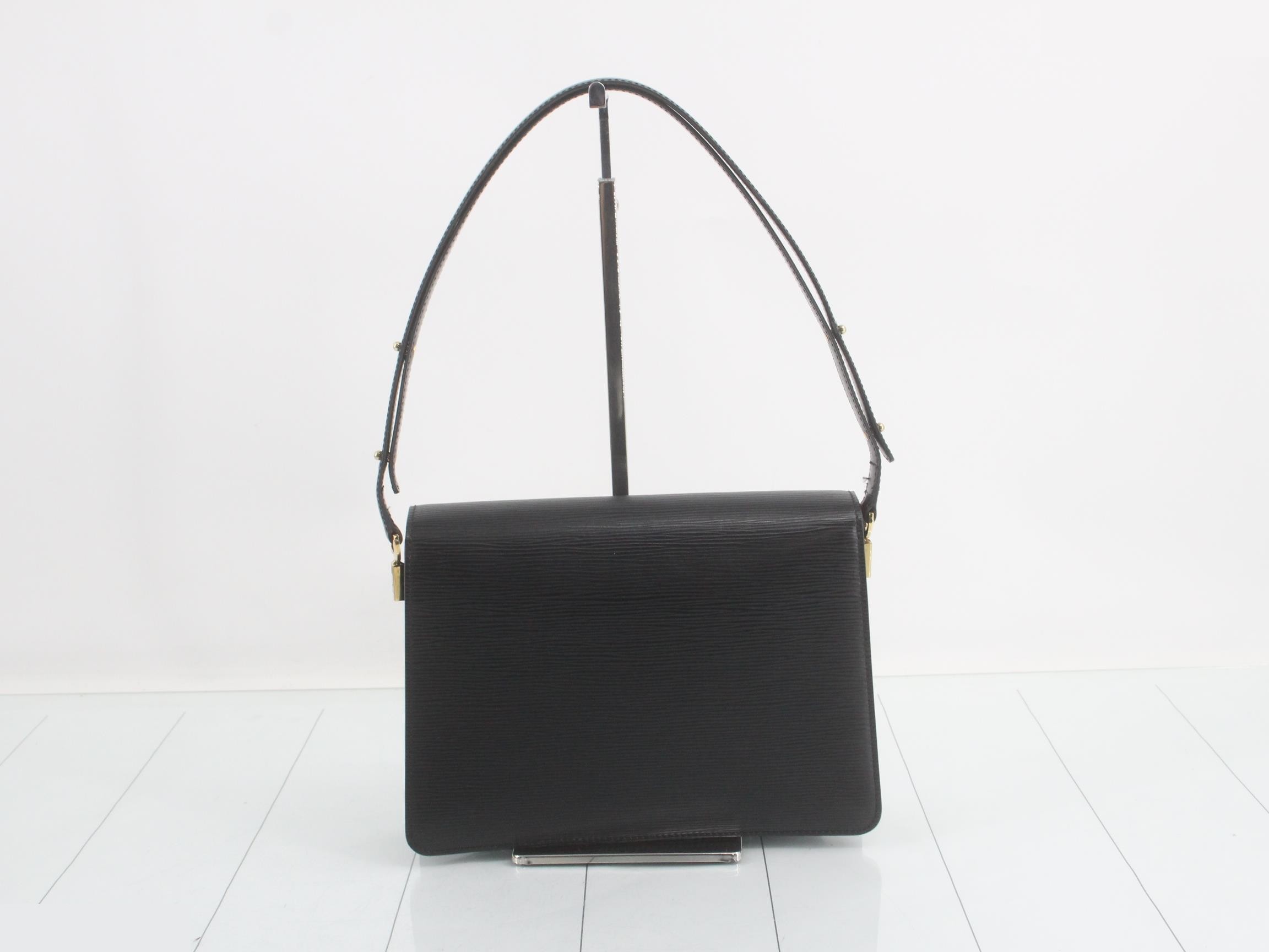 Epi Free Run Noir Red Shoulder Bag — view 2