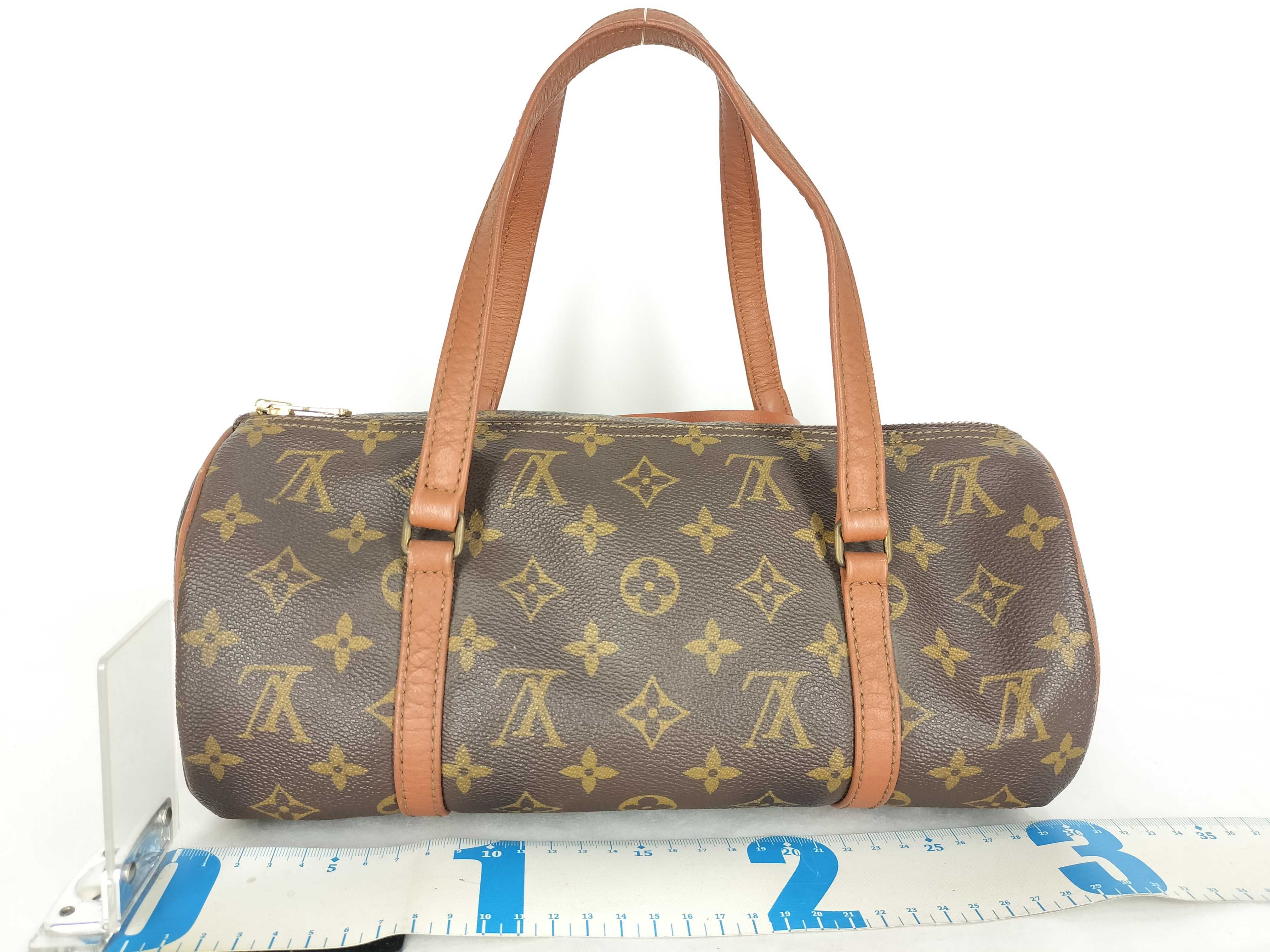 Monogram Papillon 30 M51365 843 Brown Handbag — view 2