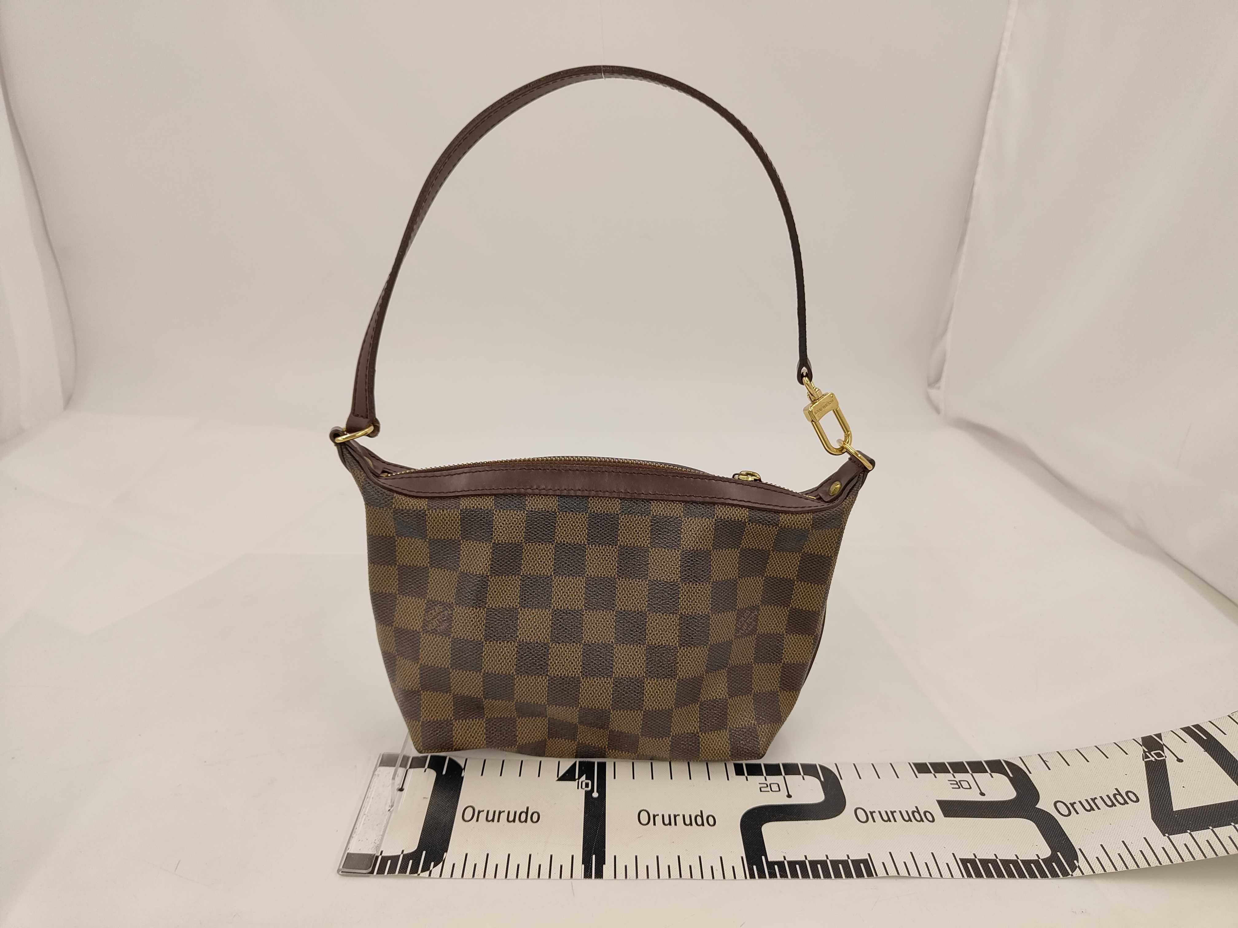 Damier Pouch, Brown Damier Irovo PM N51996 — view 2