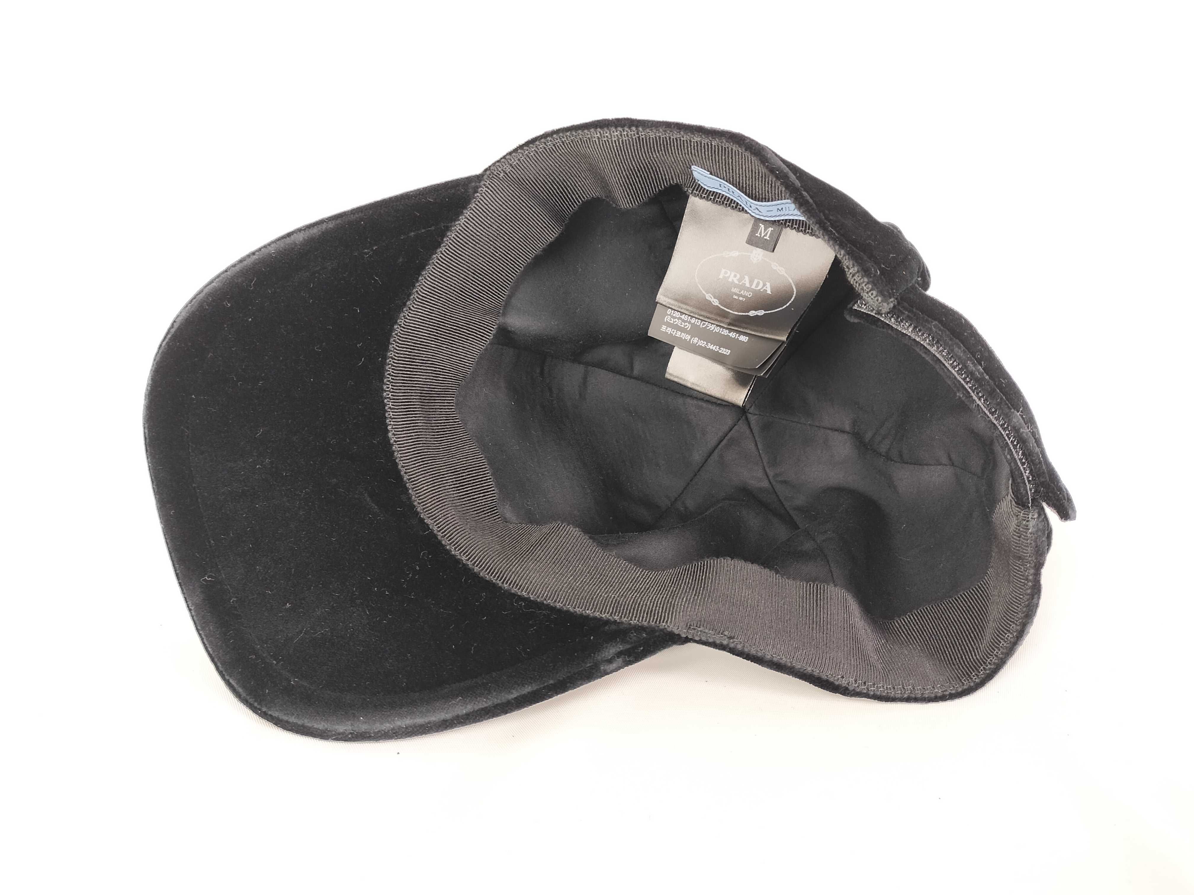 Velvet Triangle Logo Cap 1HC336 Other Accessories — view 4