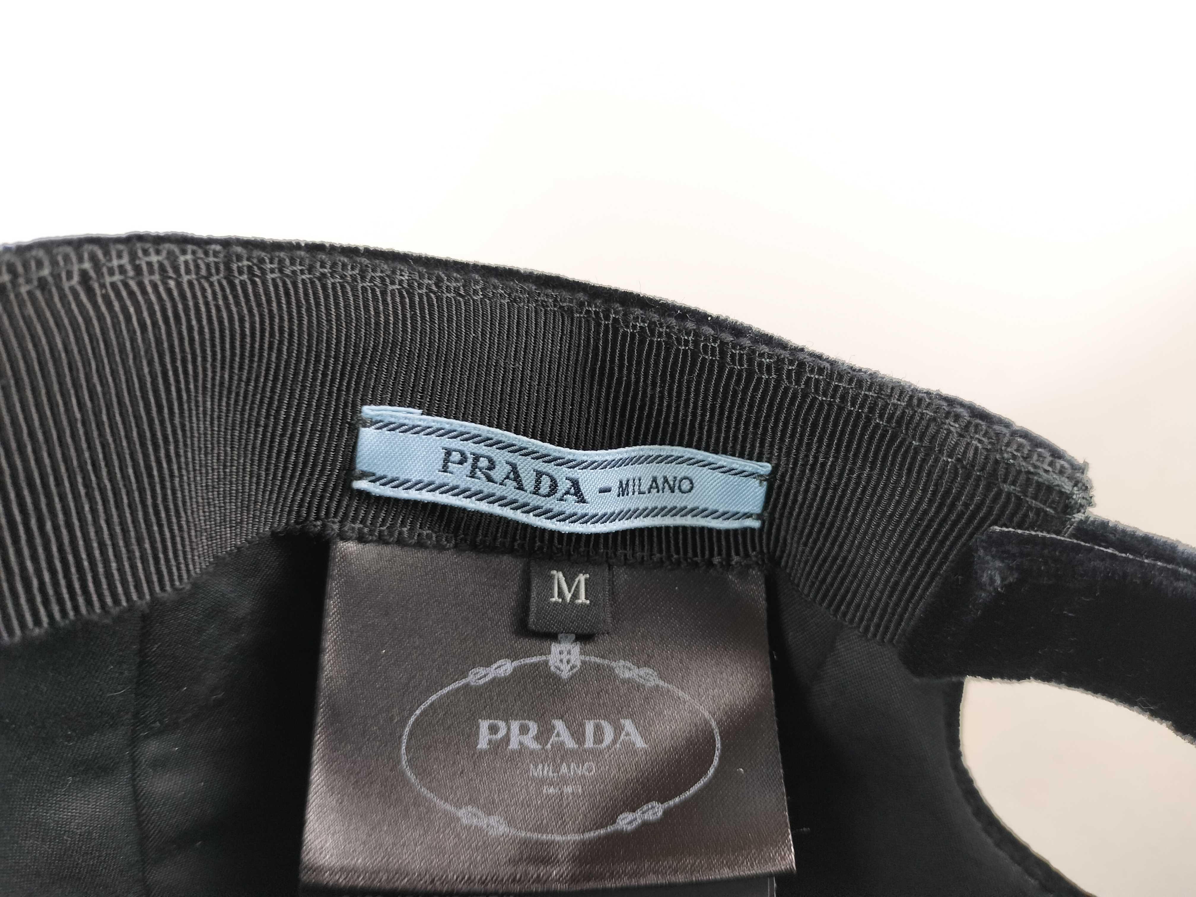 Velvet Triangle Logo Cap 1HC336 Other Accessories — view 5