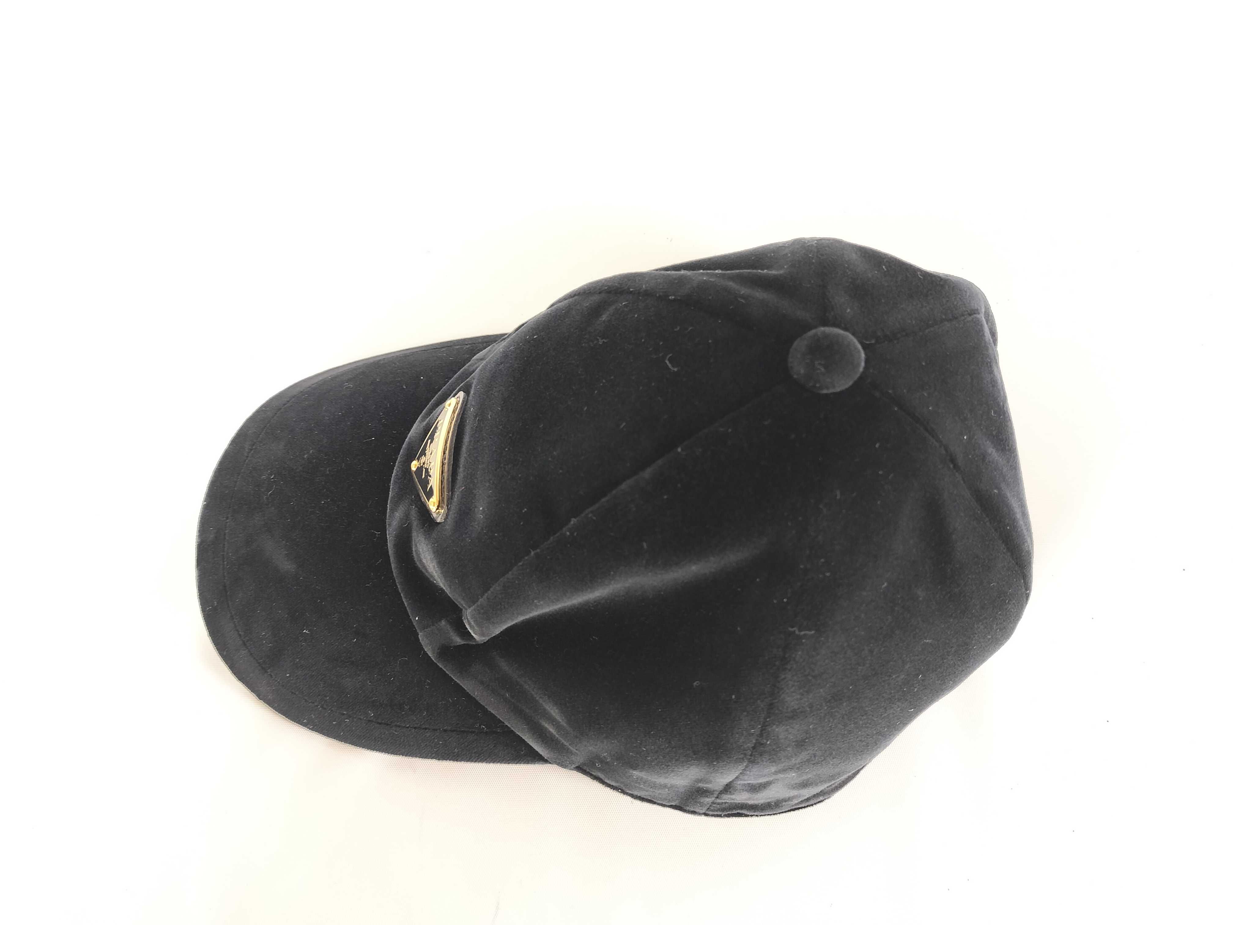 Velvet Triangle Logo Cap 1HC336 Other Accessories — view 7