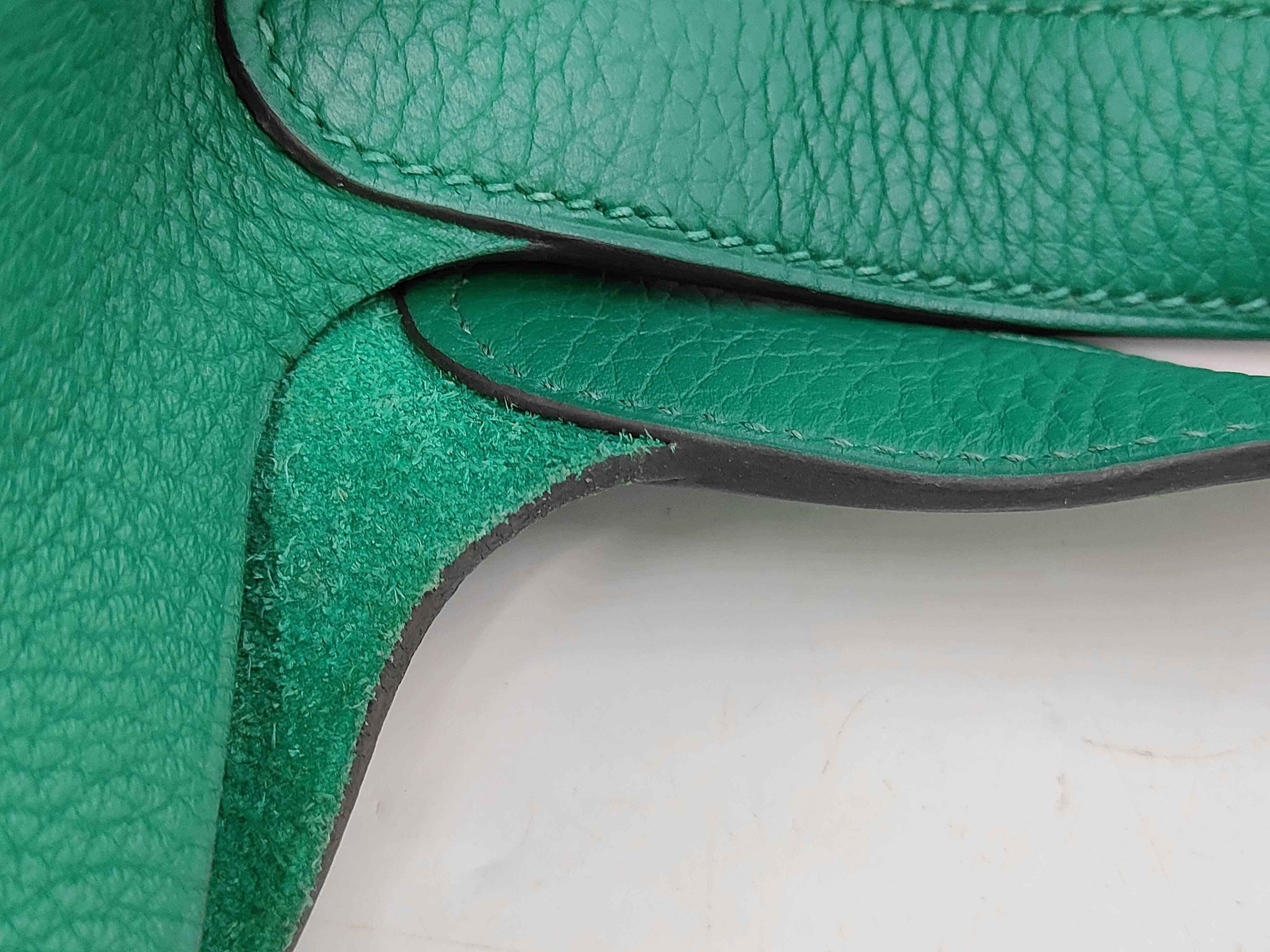Picotin Lock Green Handbag — view 5