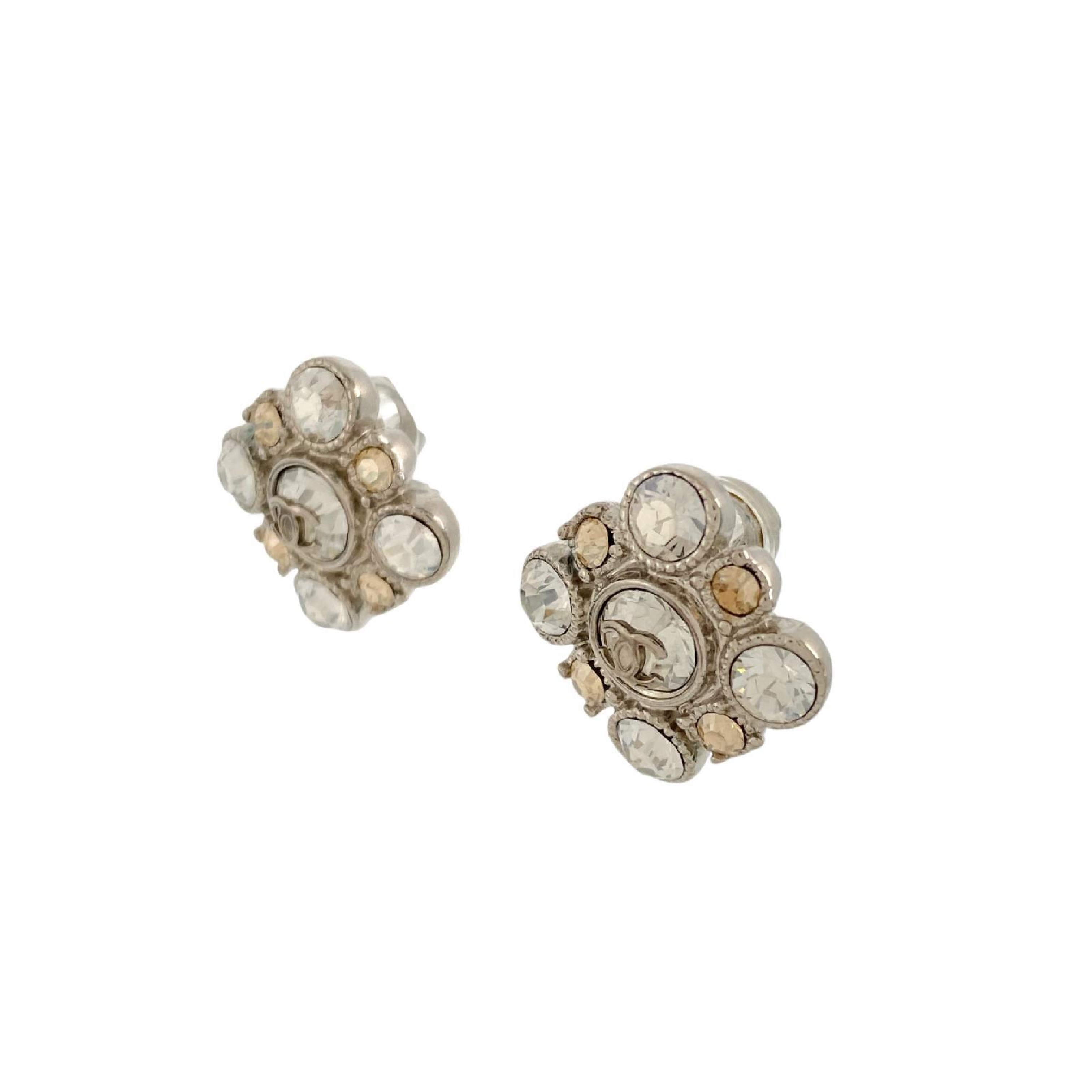 【*Shipped from: Hong Kong*】CHANEL ( ) Silver-colored Metal A12W Earrings — view 2