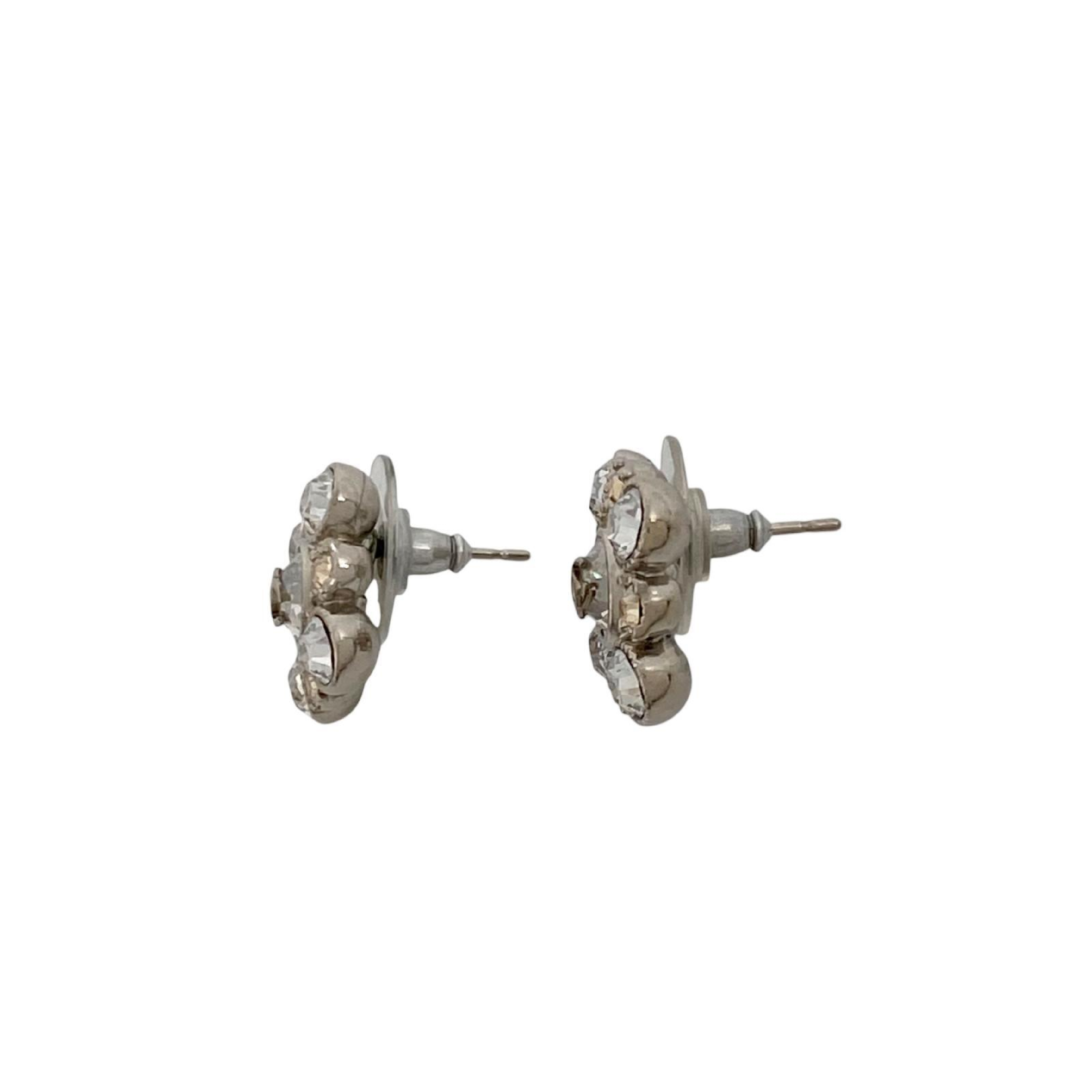 【*Shipped from: Hong Kong*】CHANEL ( ) Silver-colored Metal A12W Earrings — view 5