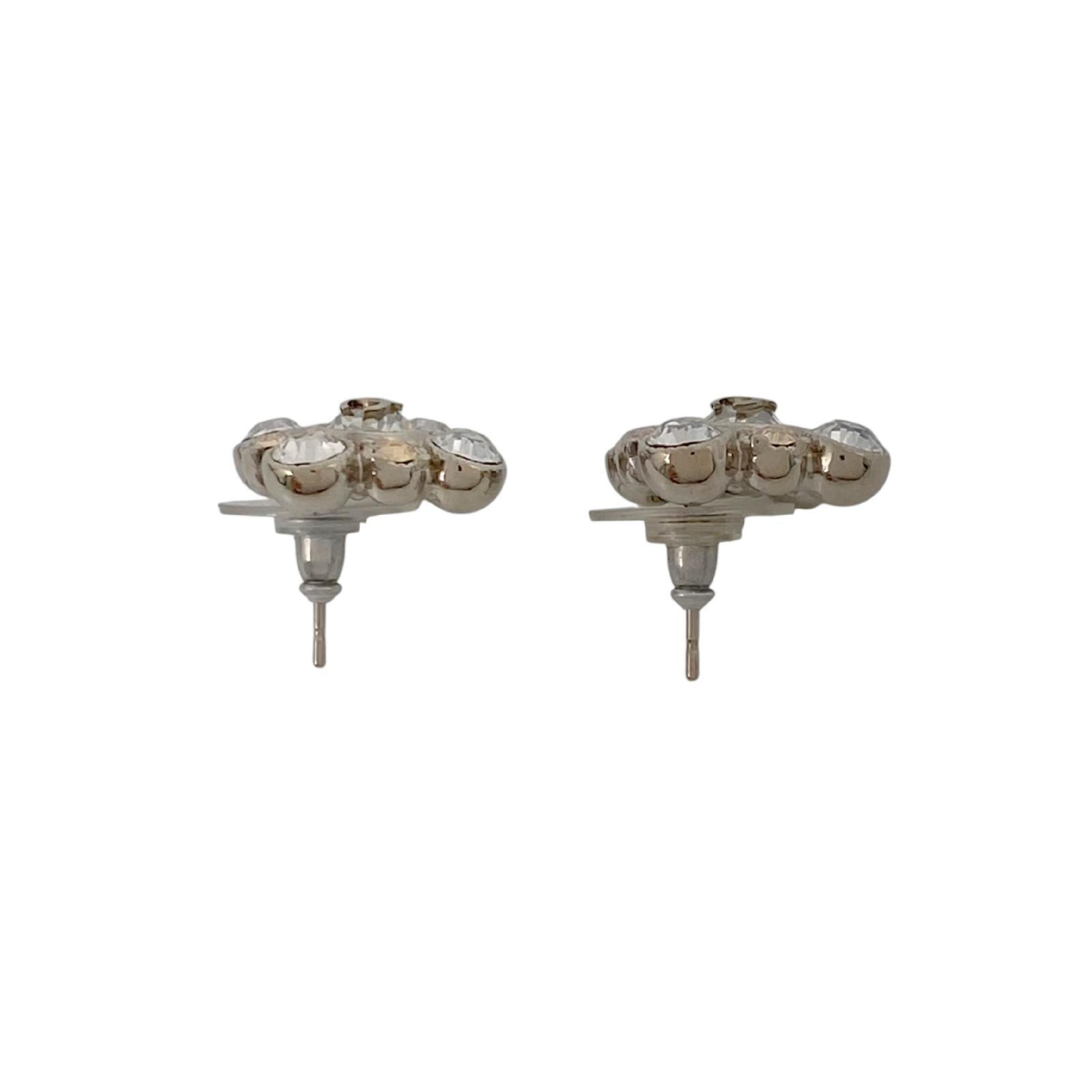 【*Shipped from: Hong Kong*】CHANEL ( ) Silver-colored Metal A12W Earrings — view 7