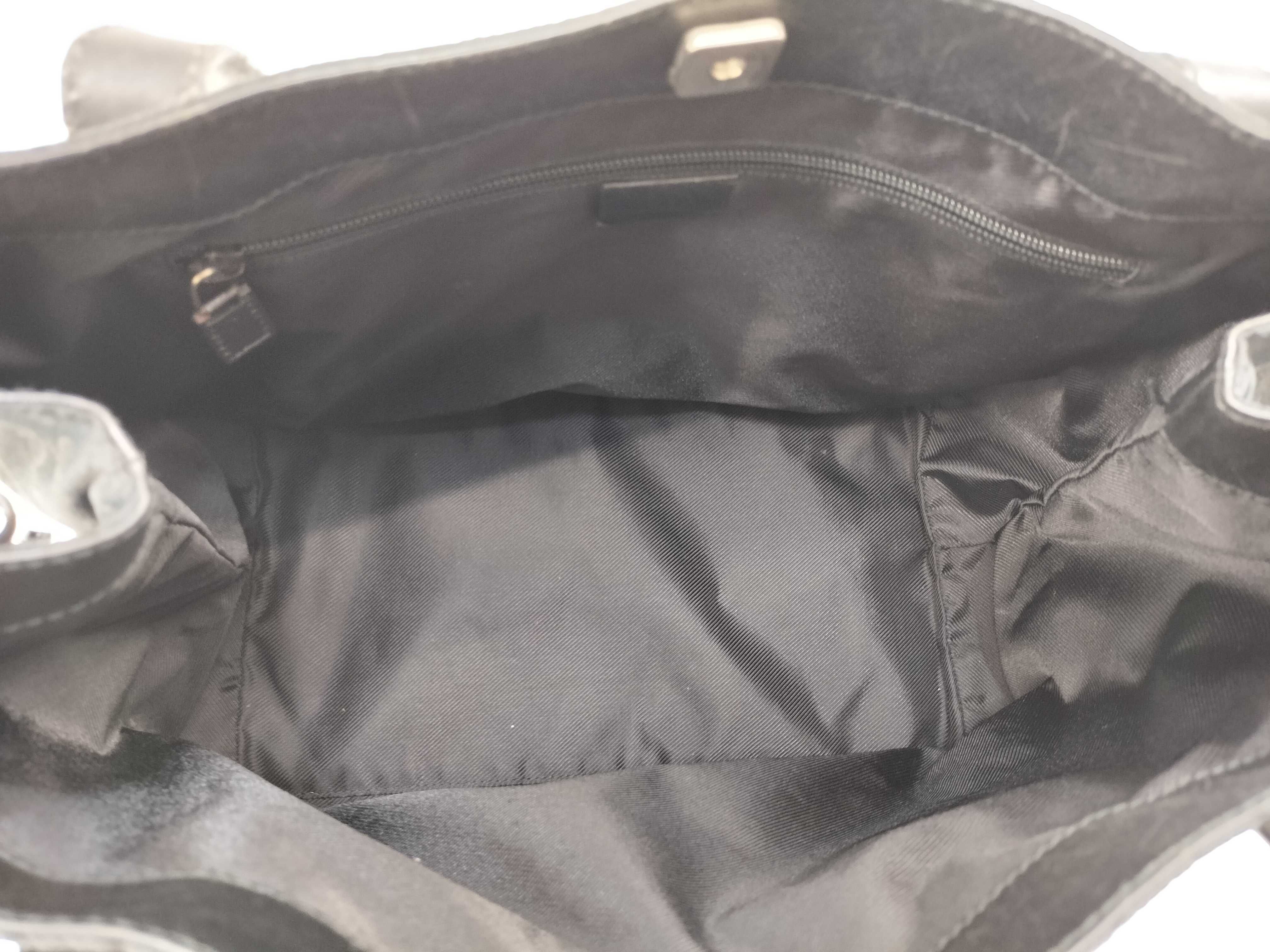 GG Canvas Tote Bag, Black, 019 0493 — view 12