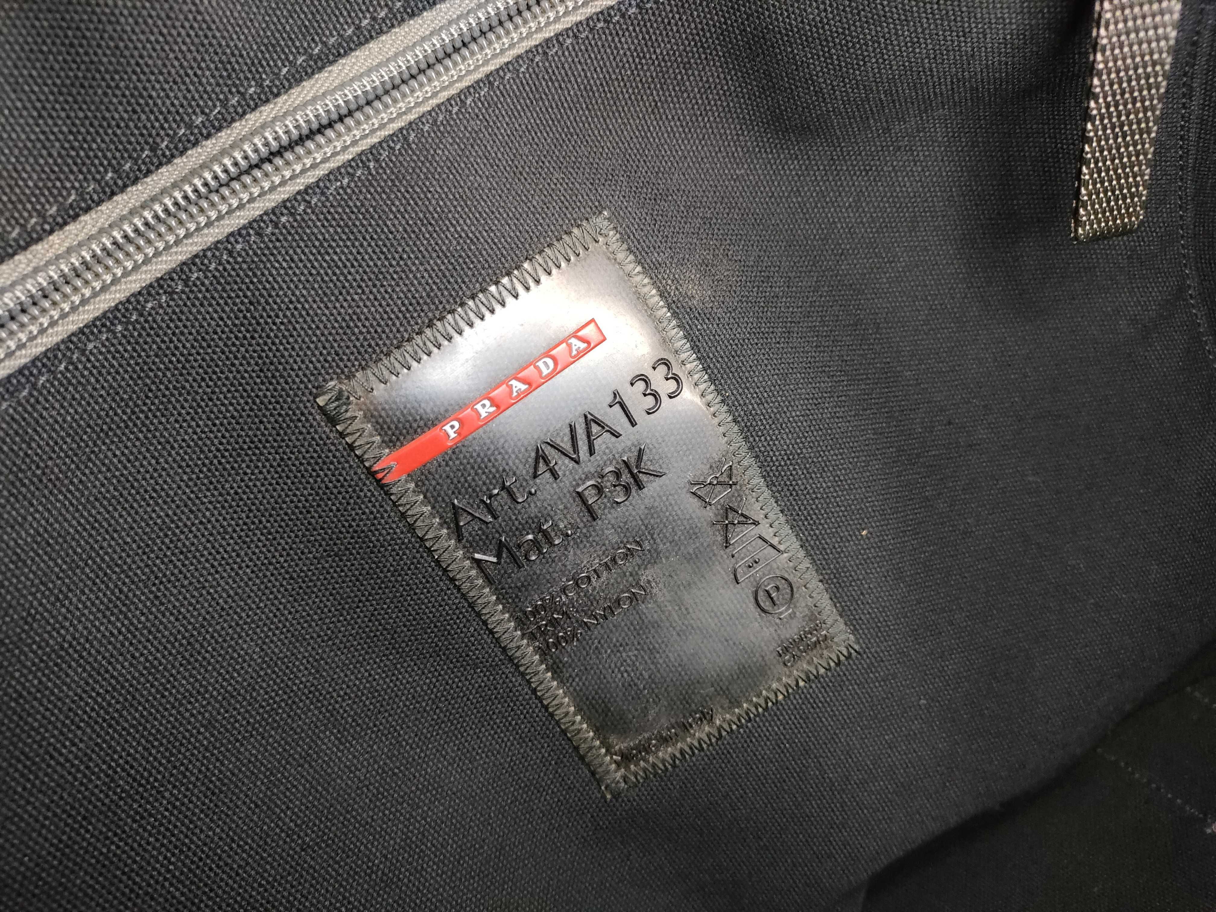 Sport Canvas Tote Bag, Large Capacity, Sport Prada Tote Bag — view 10