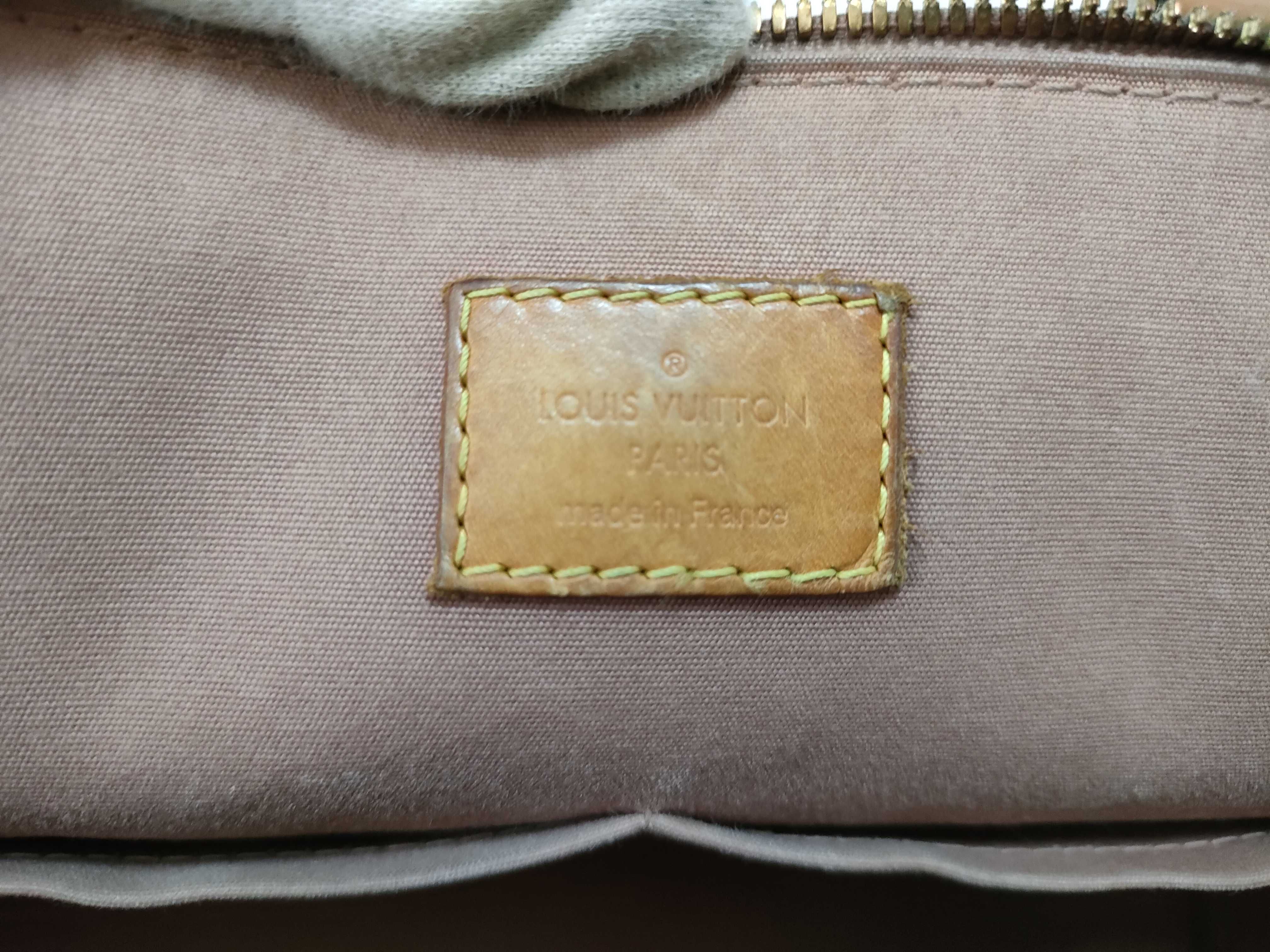 Vernis Monogram Alma Handbag Vernis Handbag — view 12
