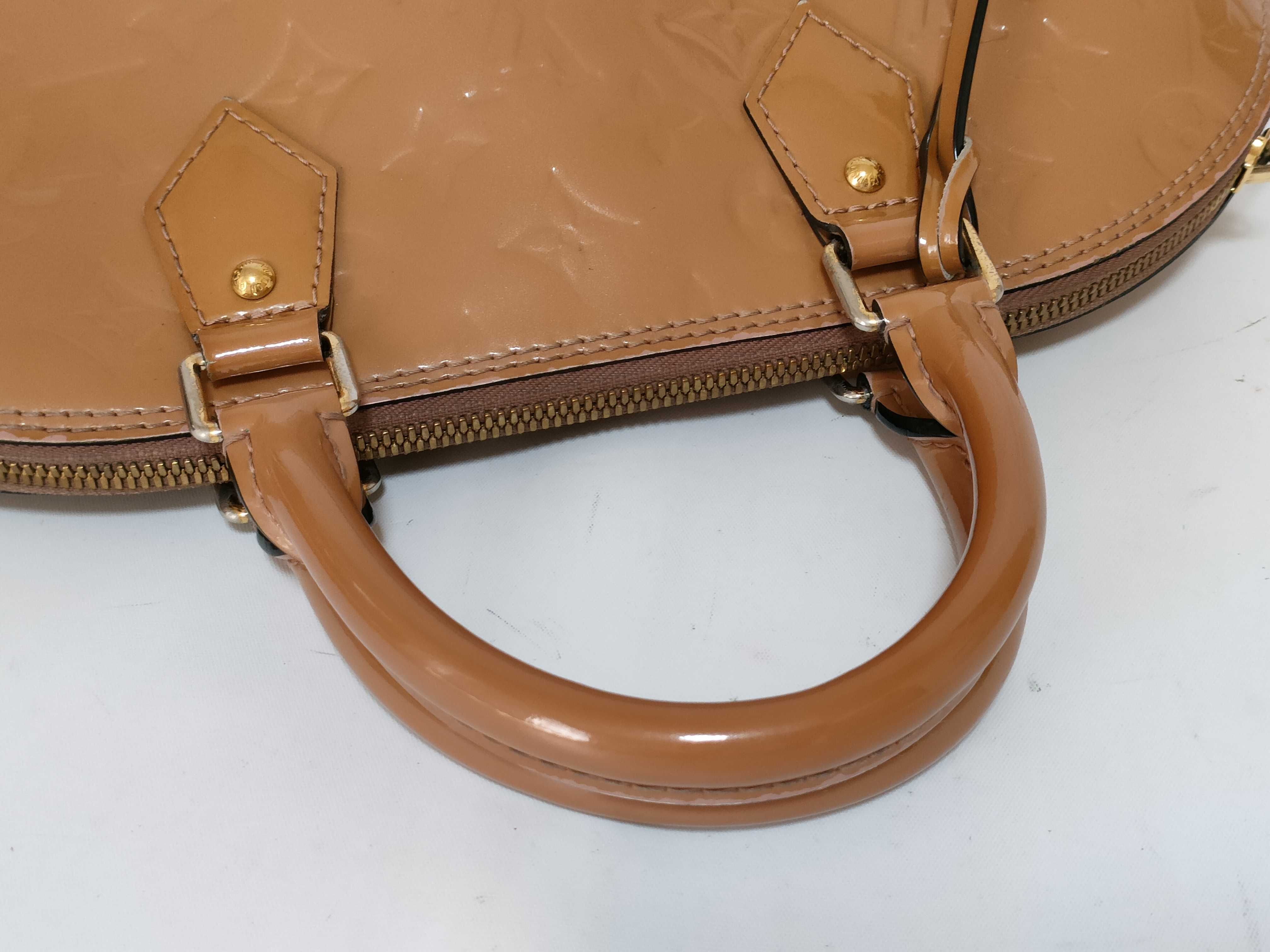 Vernis Monogram Alma Handbag Vernis Handbag — view 3
