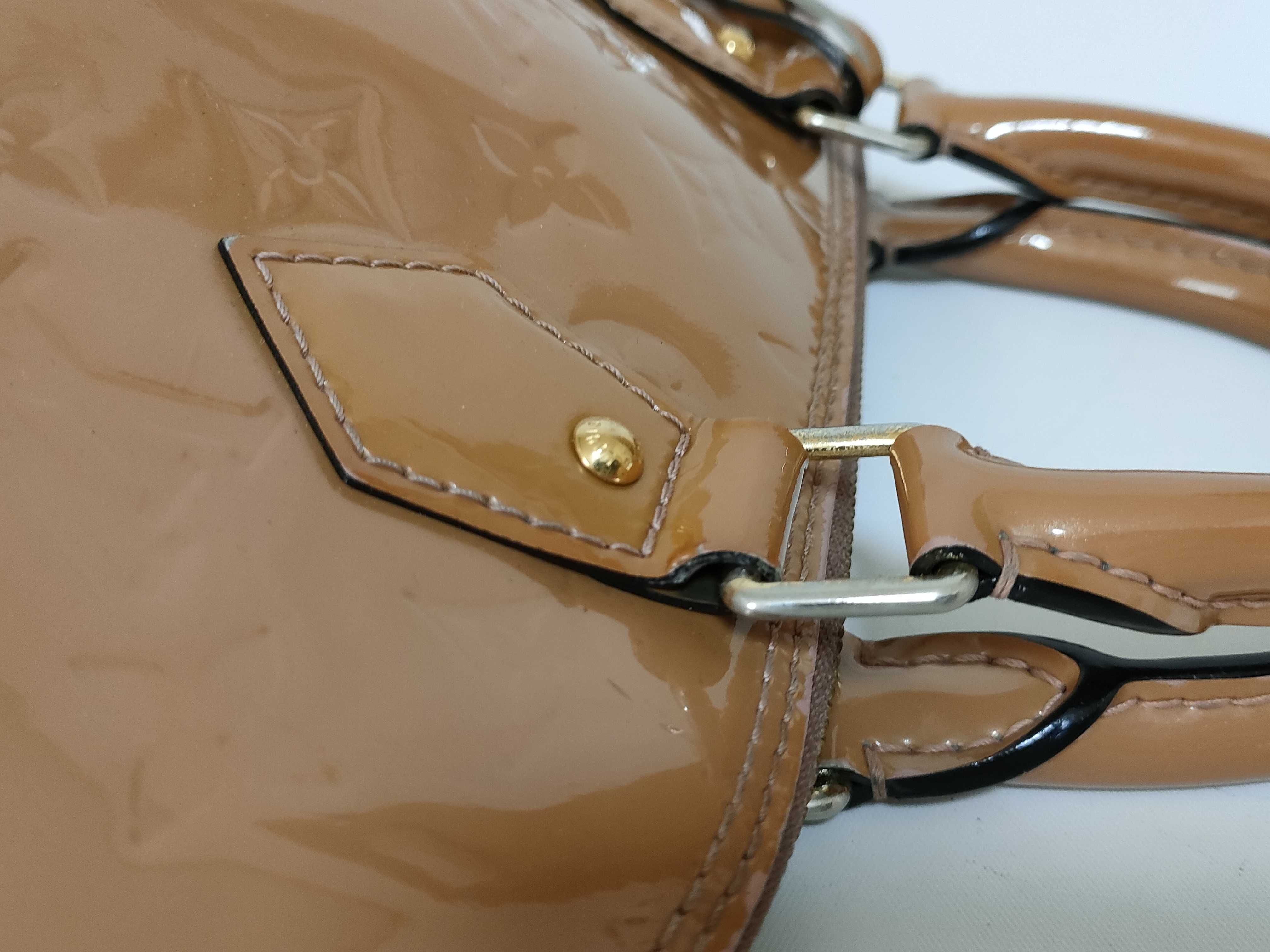 Vernis Monogram Alma Handbag Vernis Handbag — view 5