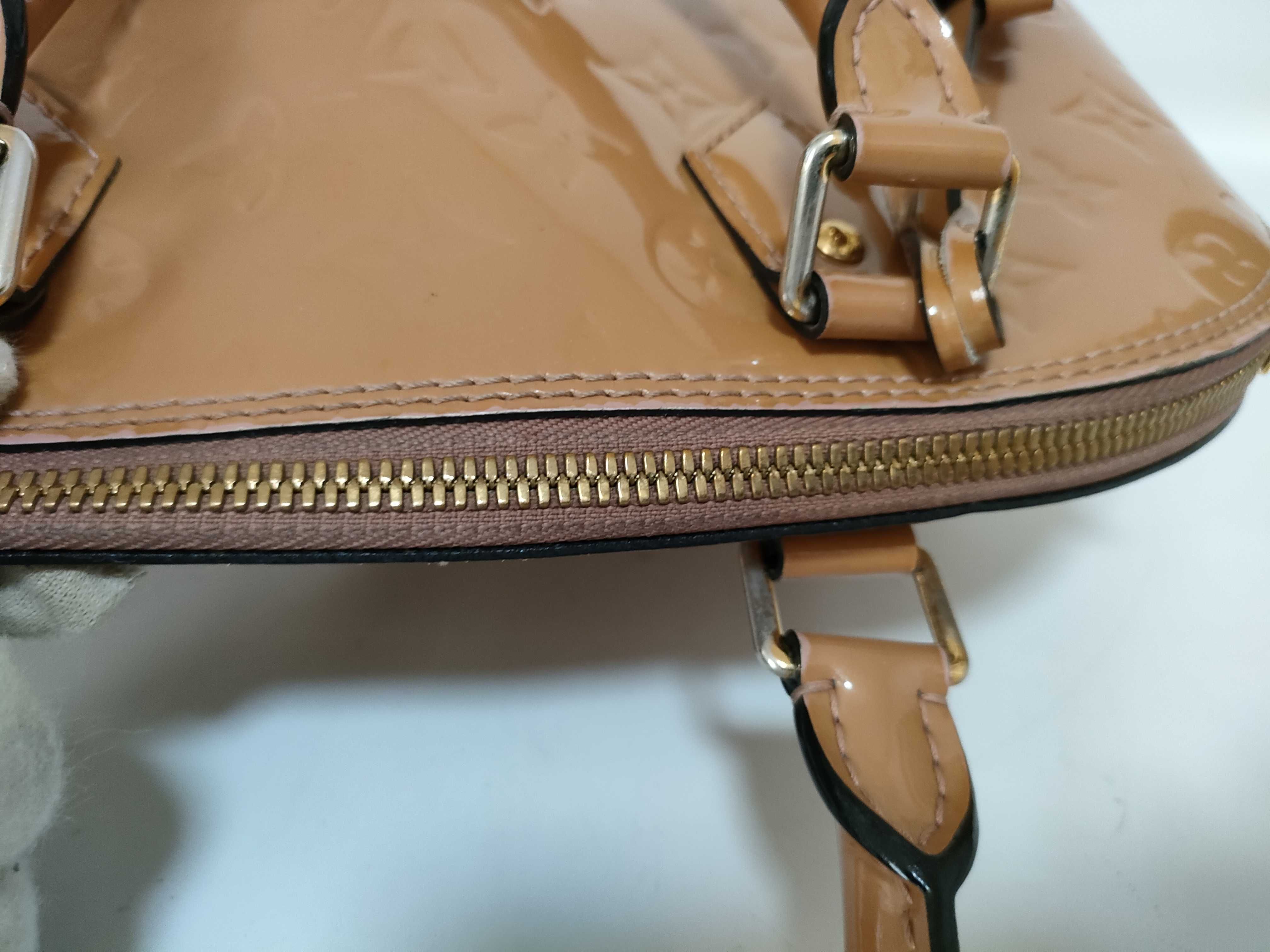 Vernis Monogram Alma Handbag Vernis Handbag — view 6