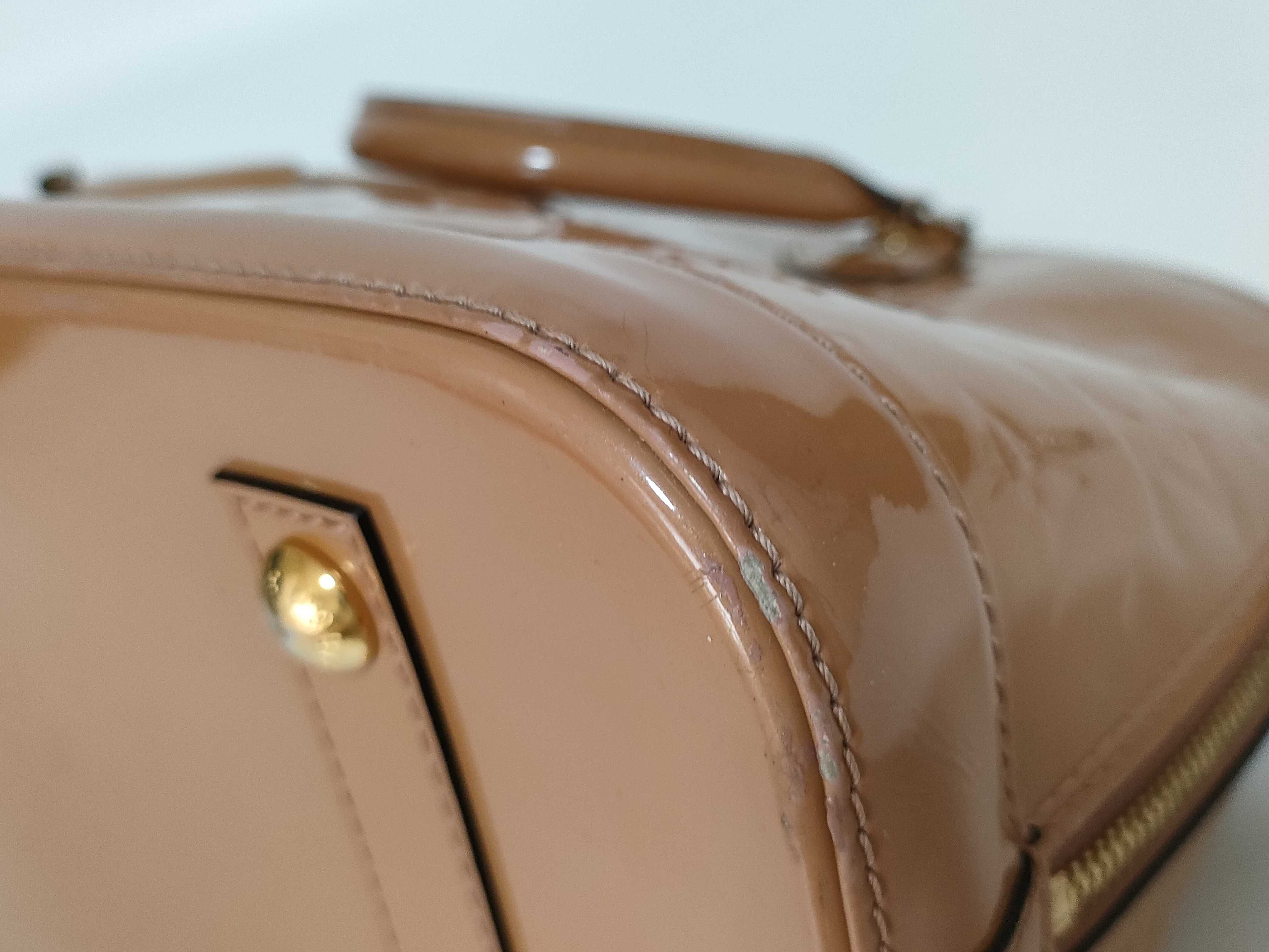 Vernis Monogram Alma Handbag Vernis Handbag — view 7
