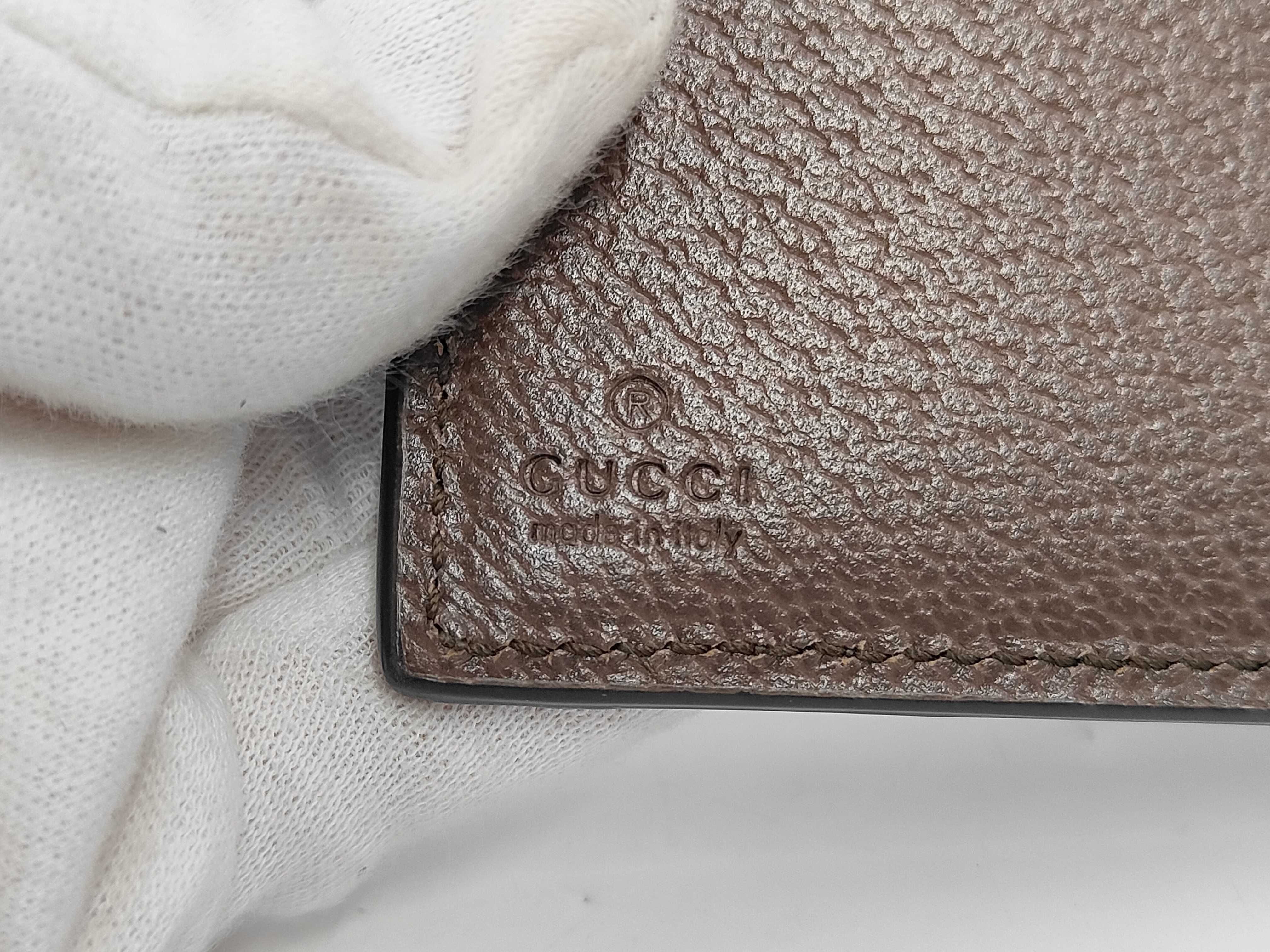 GG Supreme Ophidia Bi-fold Wallet, PVC, Brown, 735578 — view 8