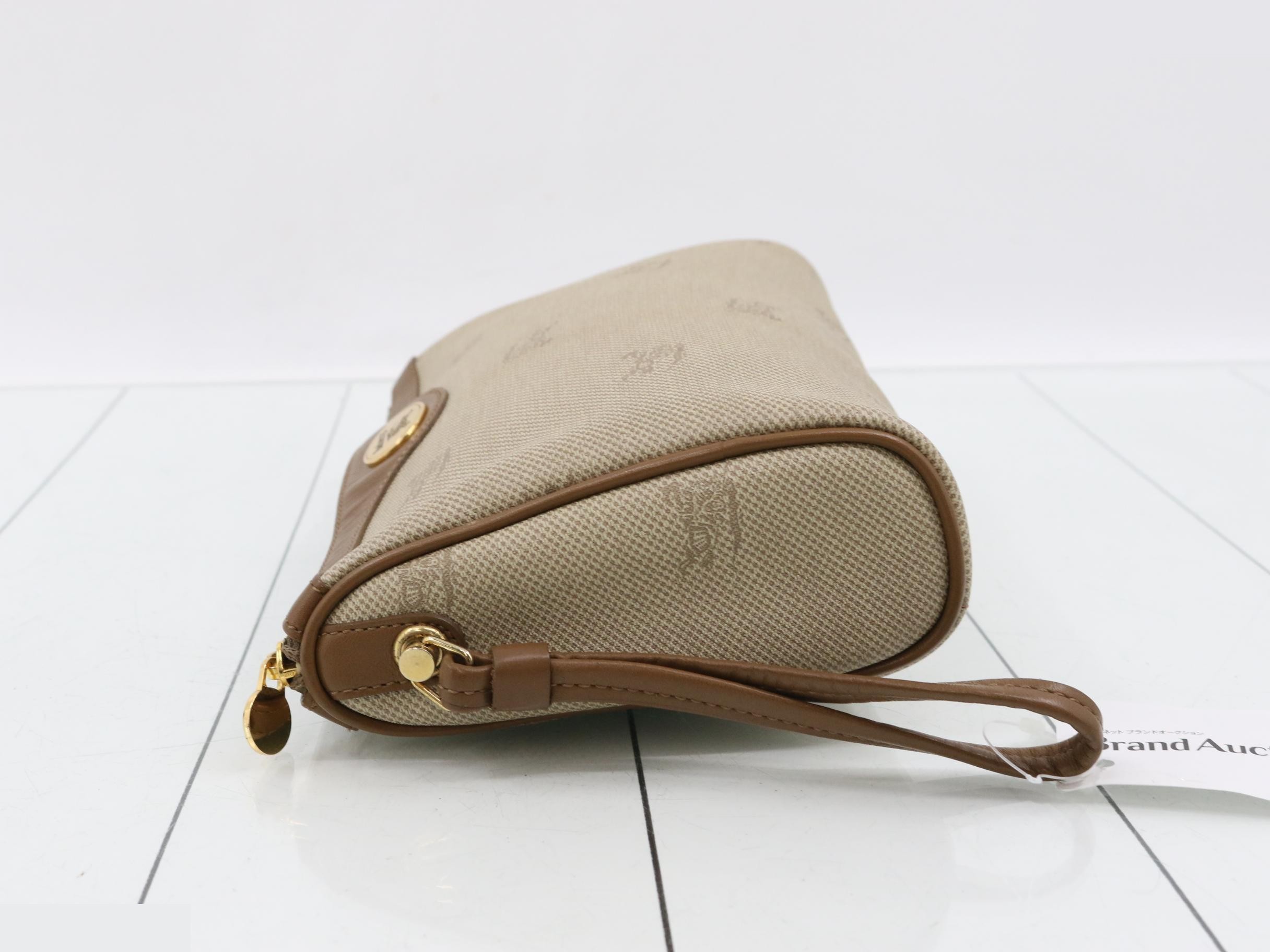 Clutch Bag, Horse Logo, Leather — view 4
