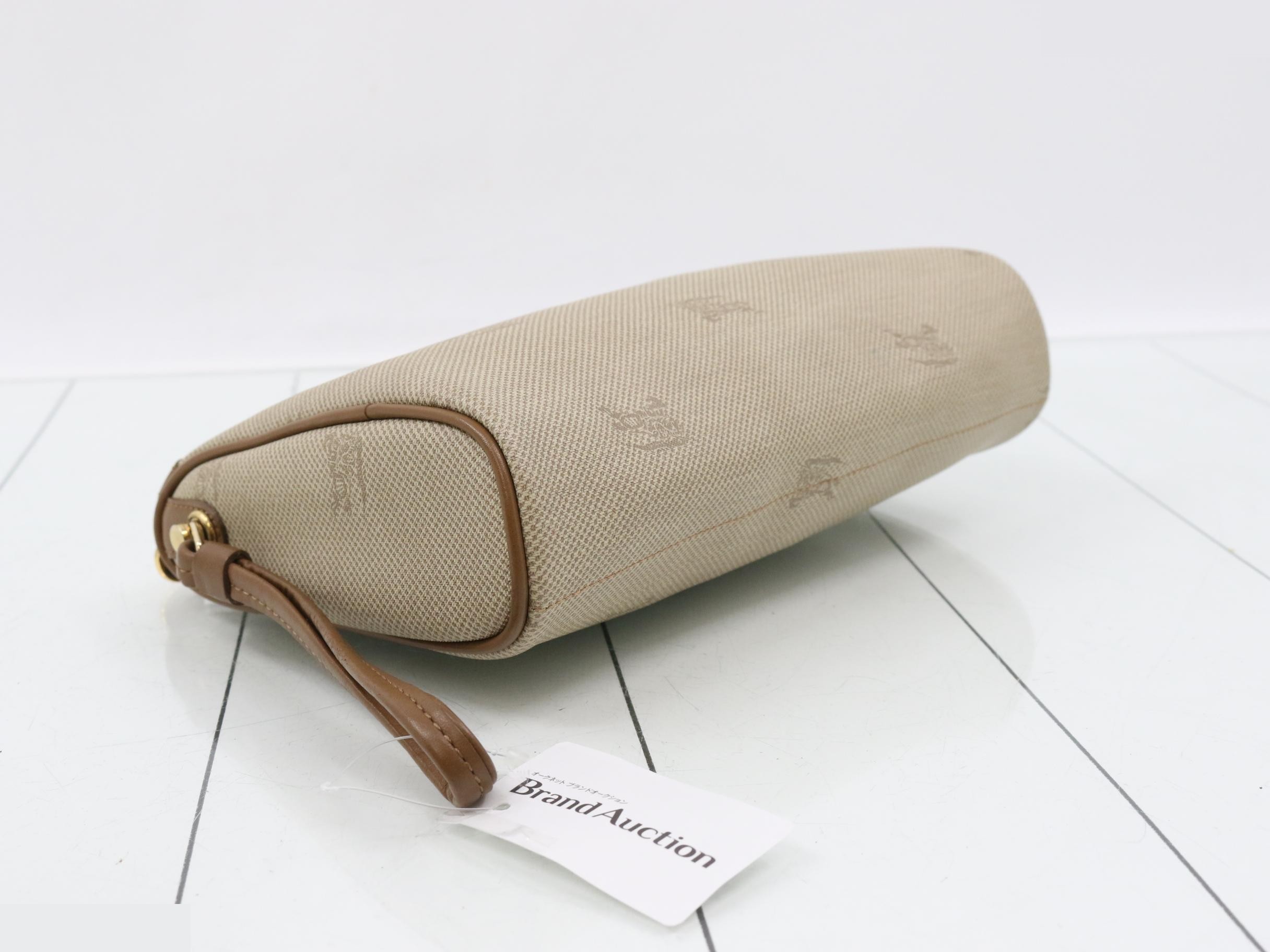 Clutch Bag, Horse Logo, Leather — view 5