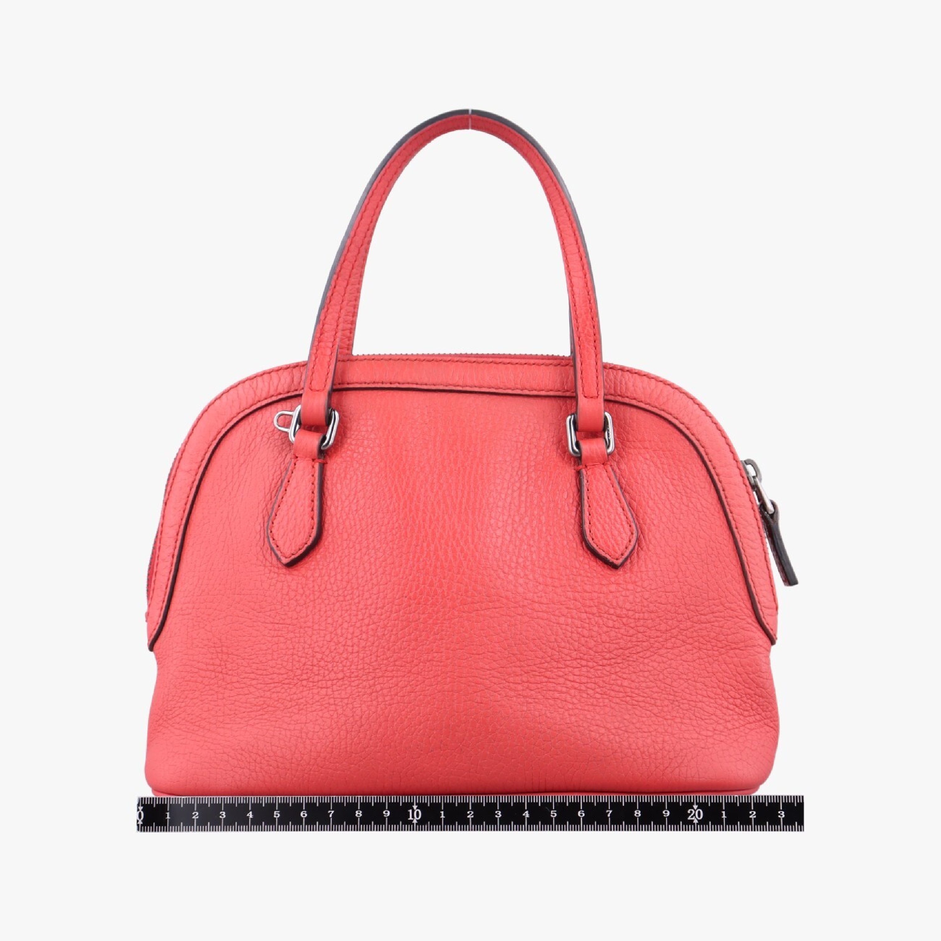 Microguccissima Red Leather Shoulder Bag 341504 F020050845 — view 2