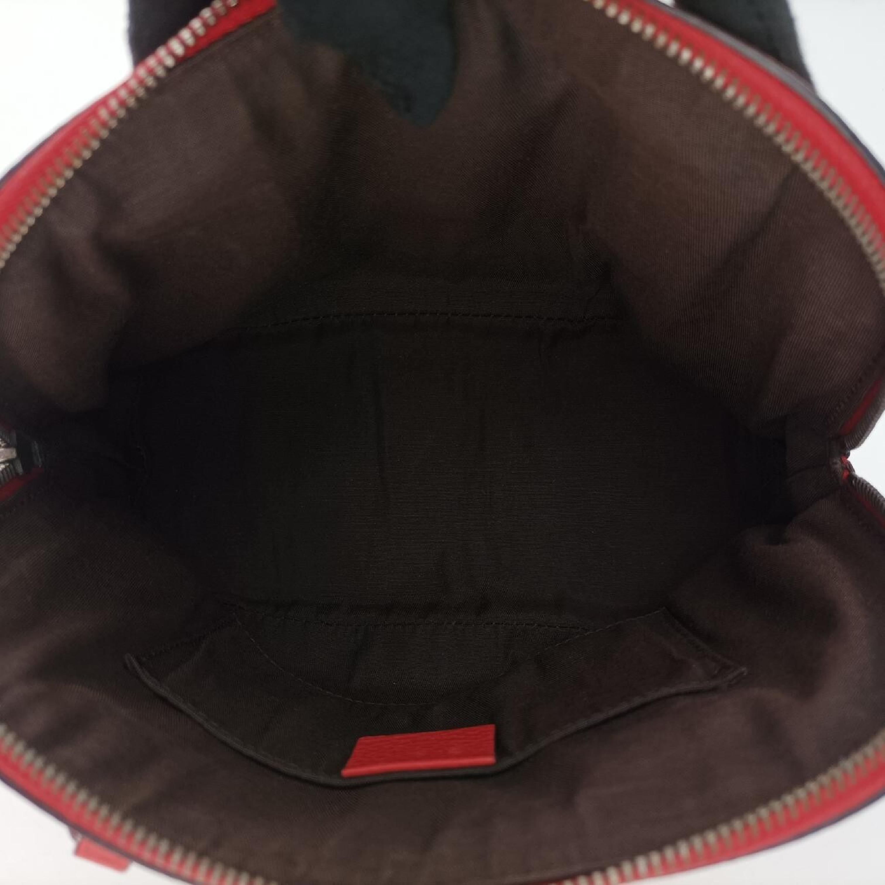 Microguccissima Red Leather Shoulder Bag 341504 F020050845 — view 6