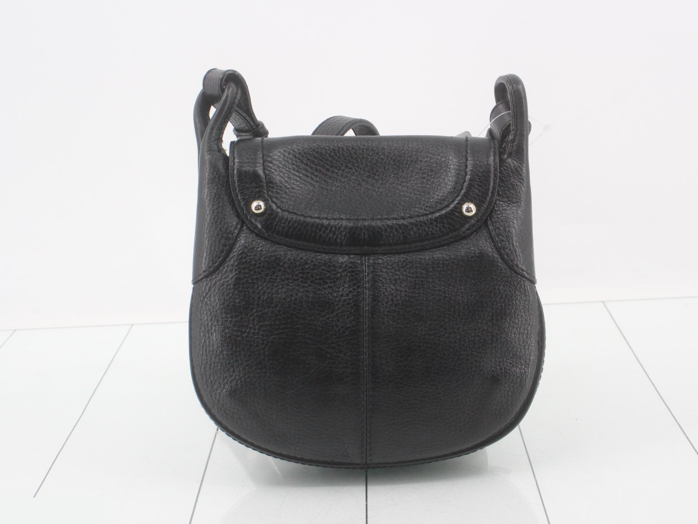 Leather shoulder bag — view 2