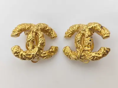 Coco Mark Gold Earrings