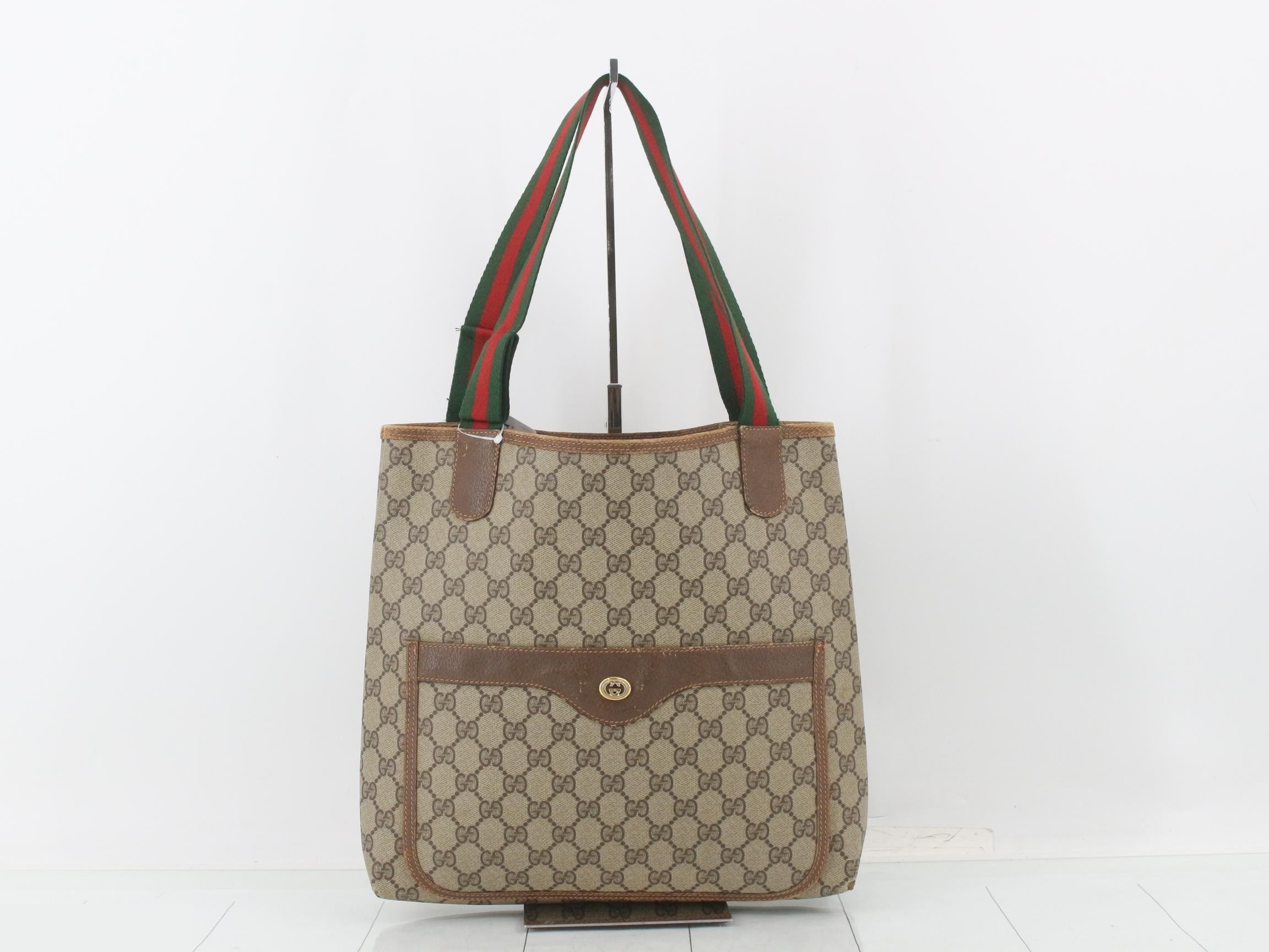 Sherry Old Gucci Sherry Line Tote Bag