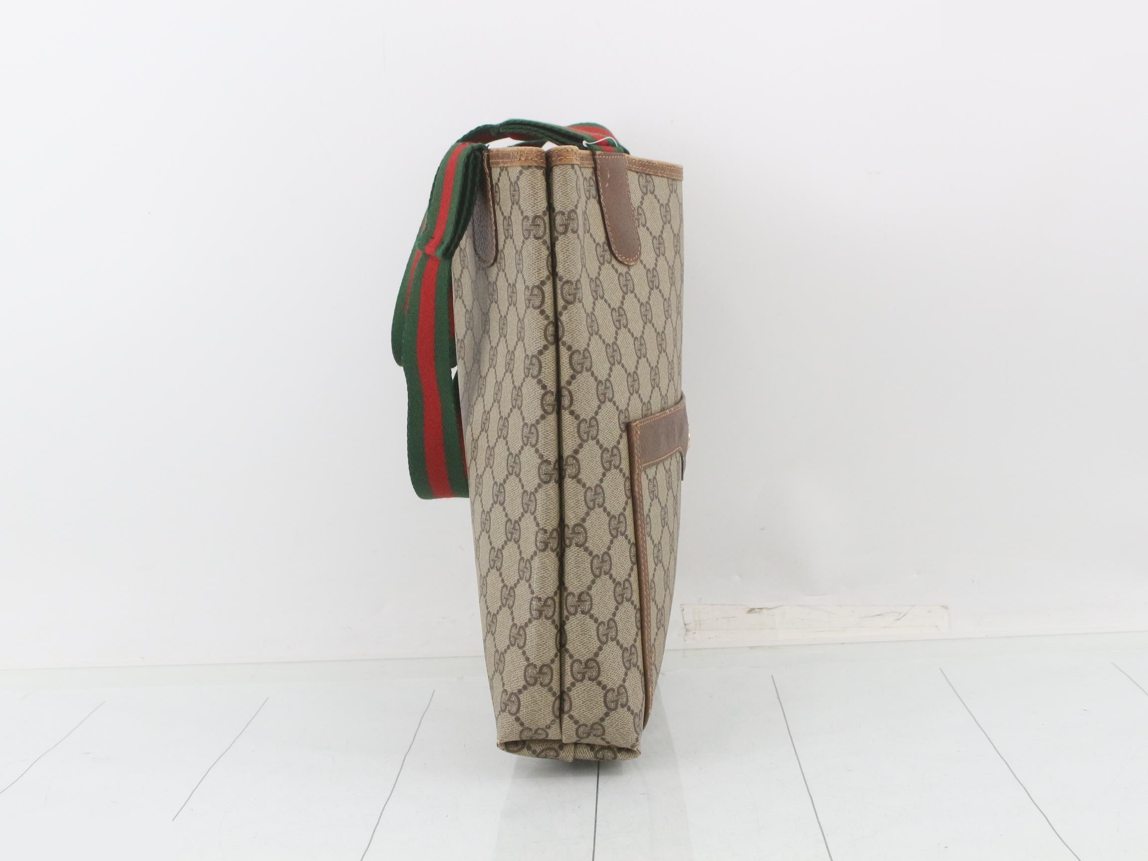 Sherry Old Gucci Sherry Line Tote Bag — view 4