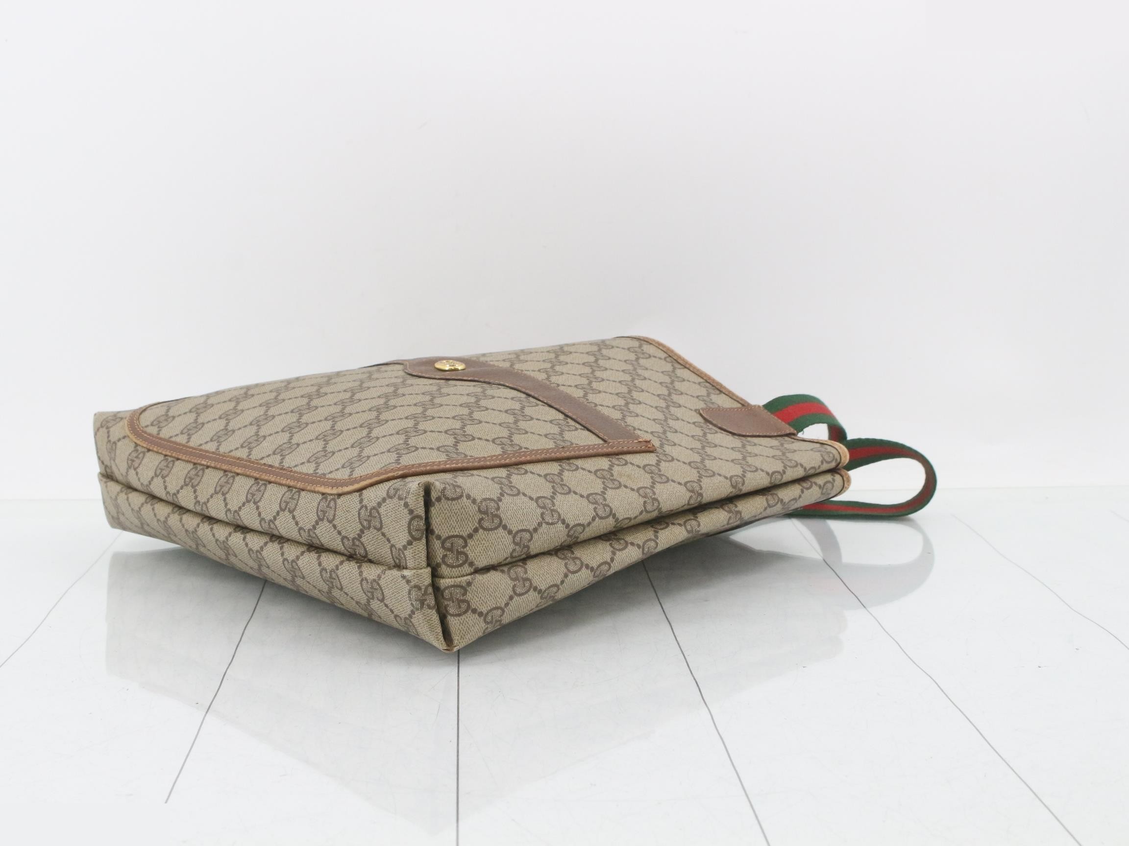 Sherry Old Gucci Sherry Line Tote Bag — view 6