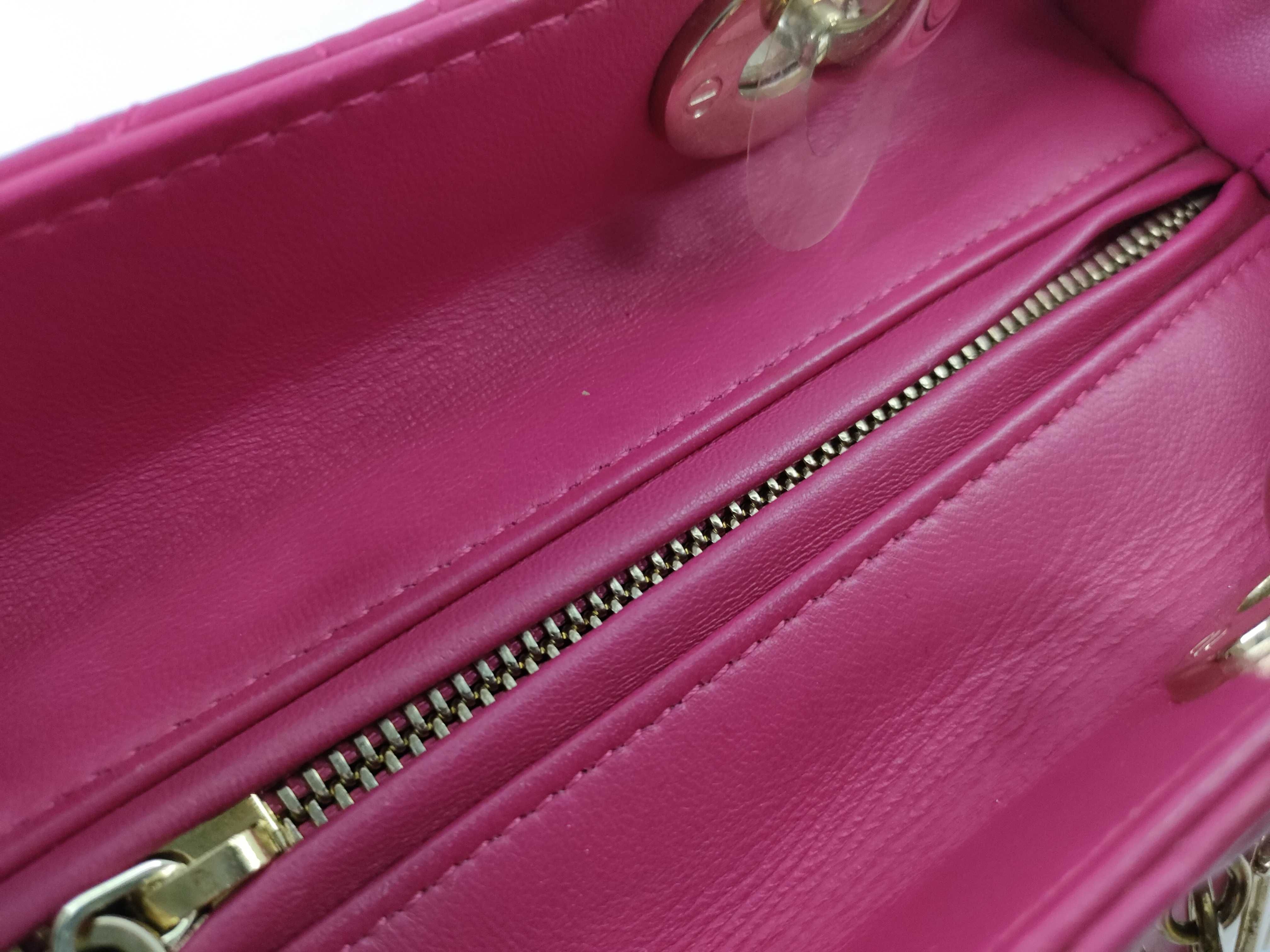 Lady Dior Only Bag Gold Button Handbag — view 8