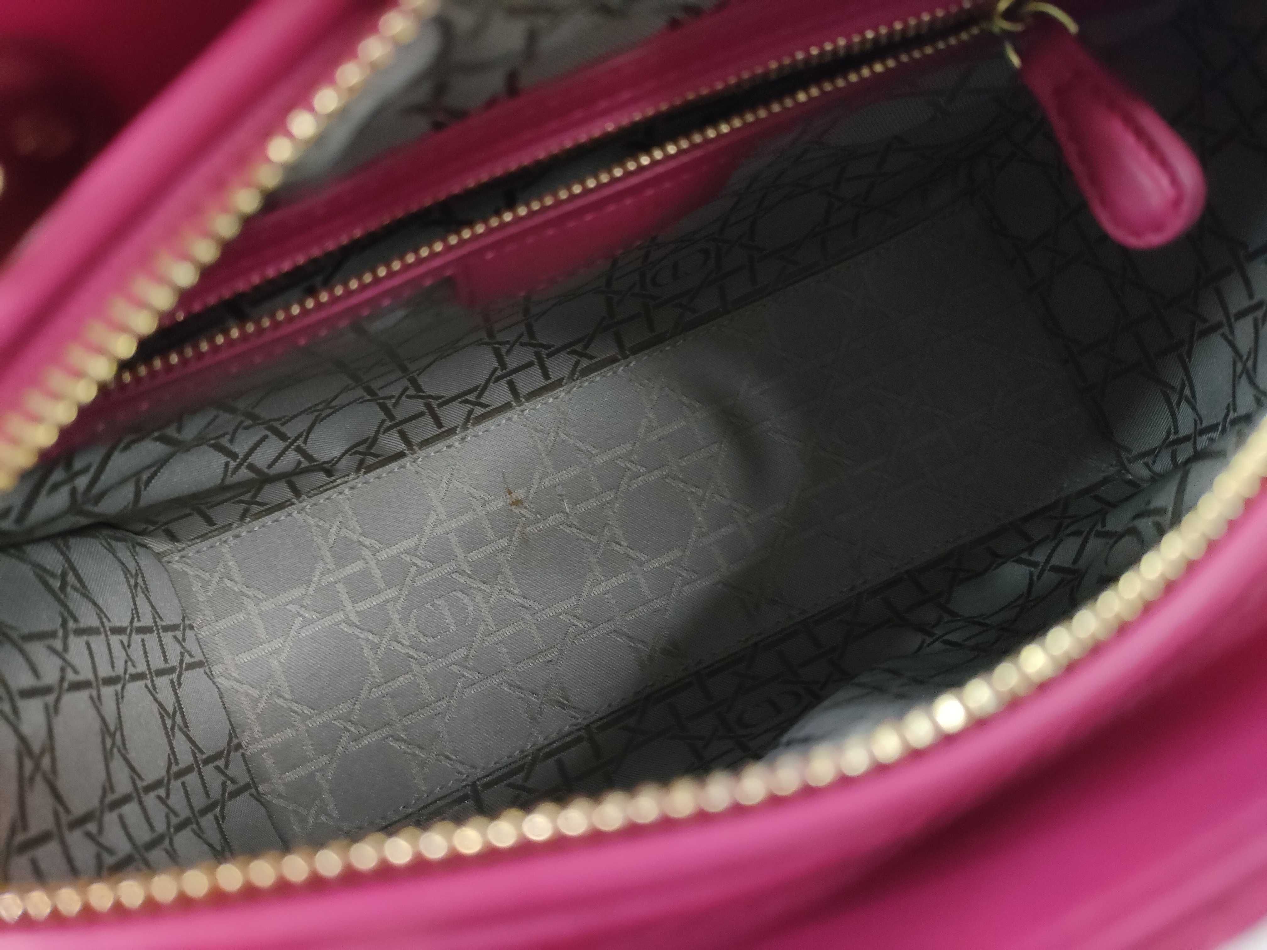 Lady Dior Only Bag Gold Button Handbag — view 9