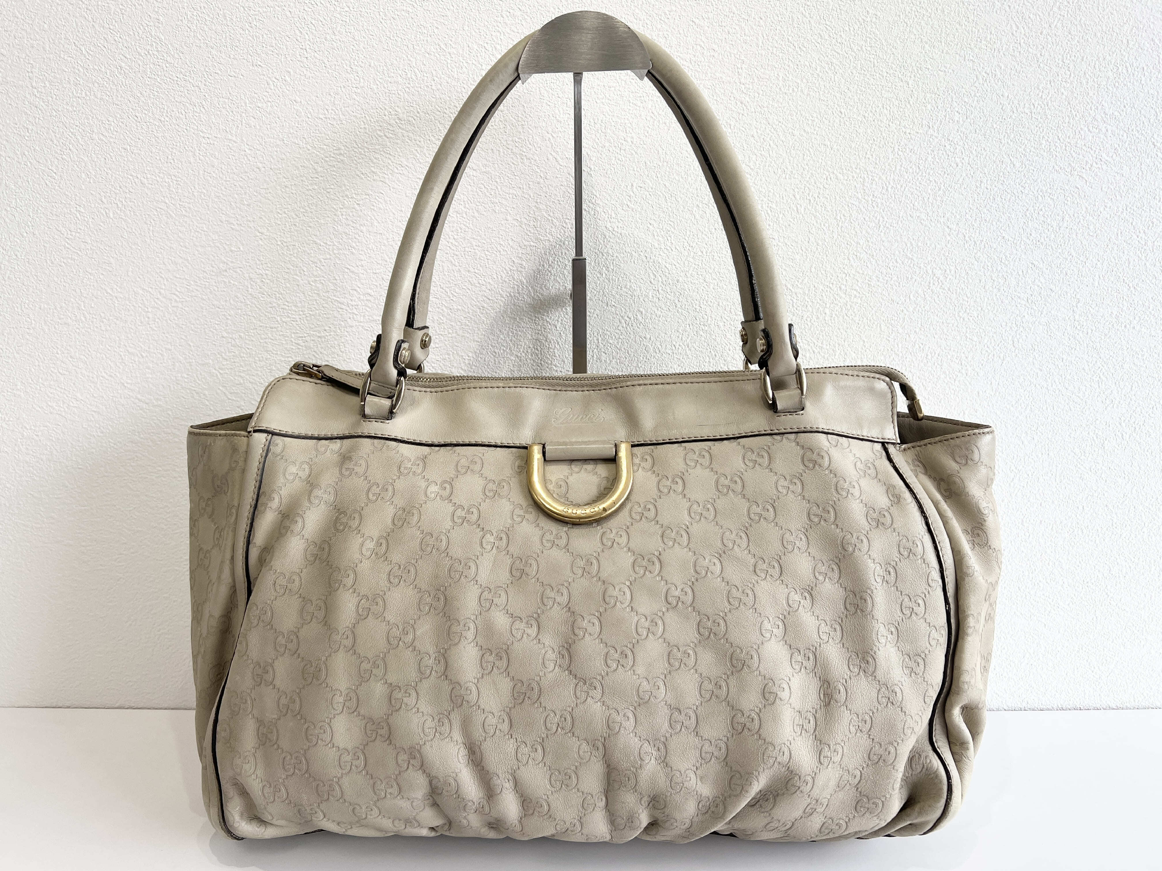 Abbey Shima Horsebit Leather Handbag