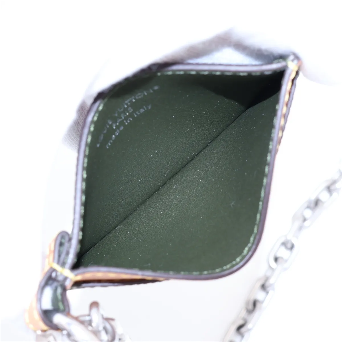 Monogram Surplus - Serial number unknown, green chain belt pouch — view 3