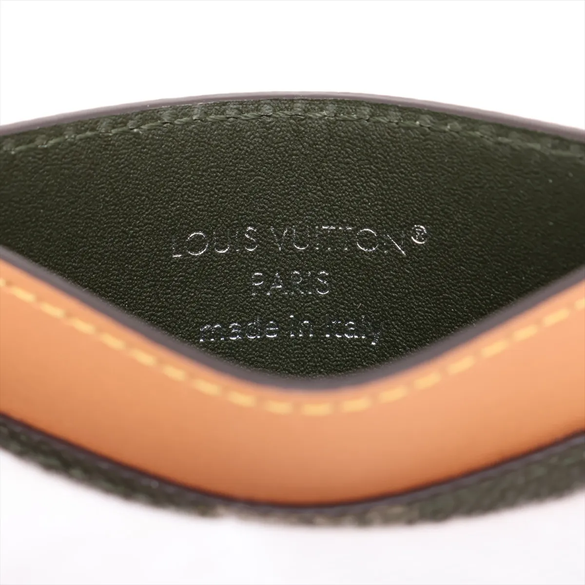 Monogram Surplus - Serial number unknown, green chain belt pouch — view 5