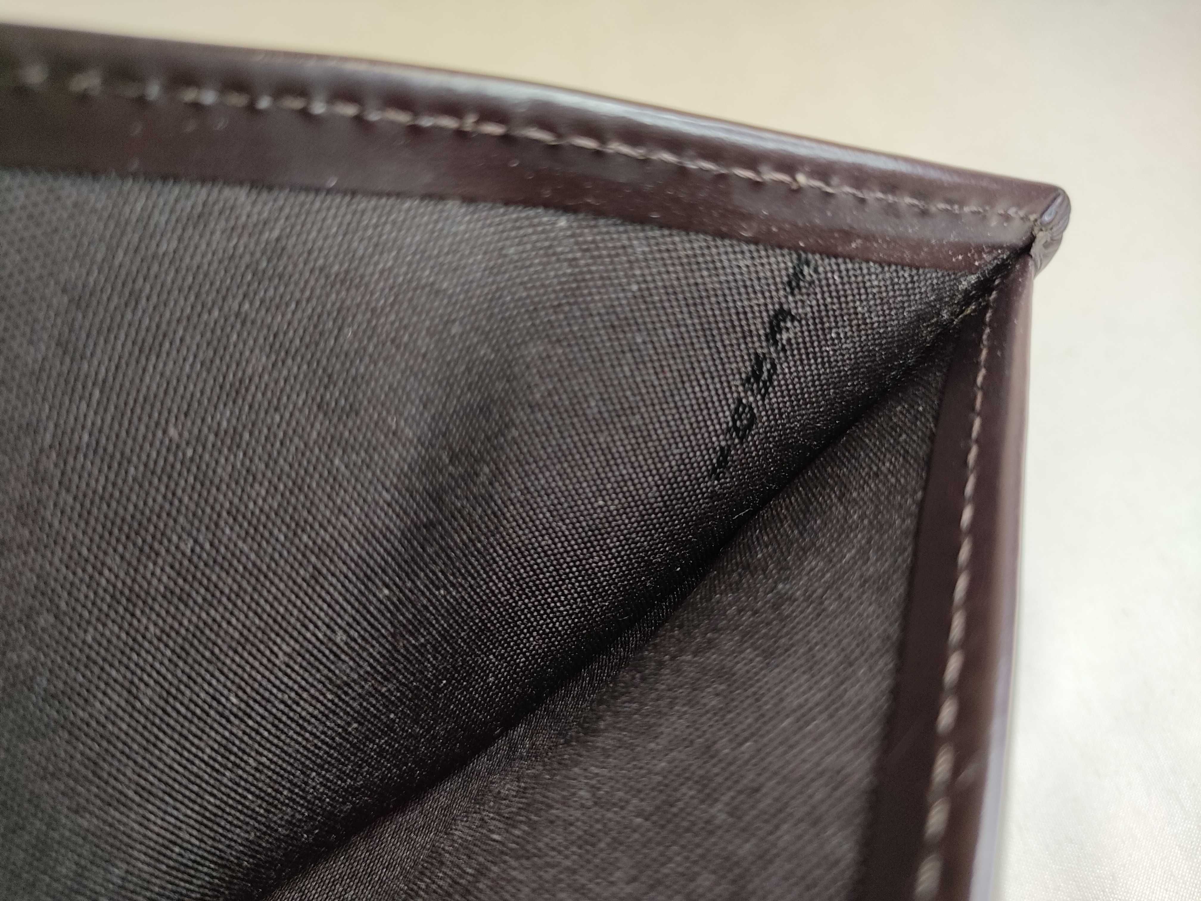 Zucca pattern bi-fold wallet, canvas, brown. — view 8