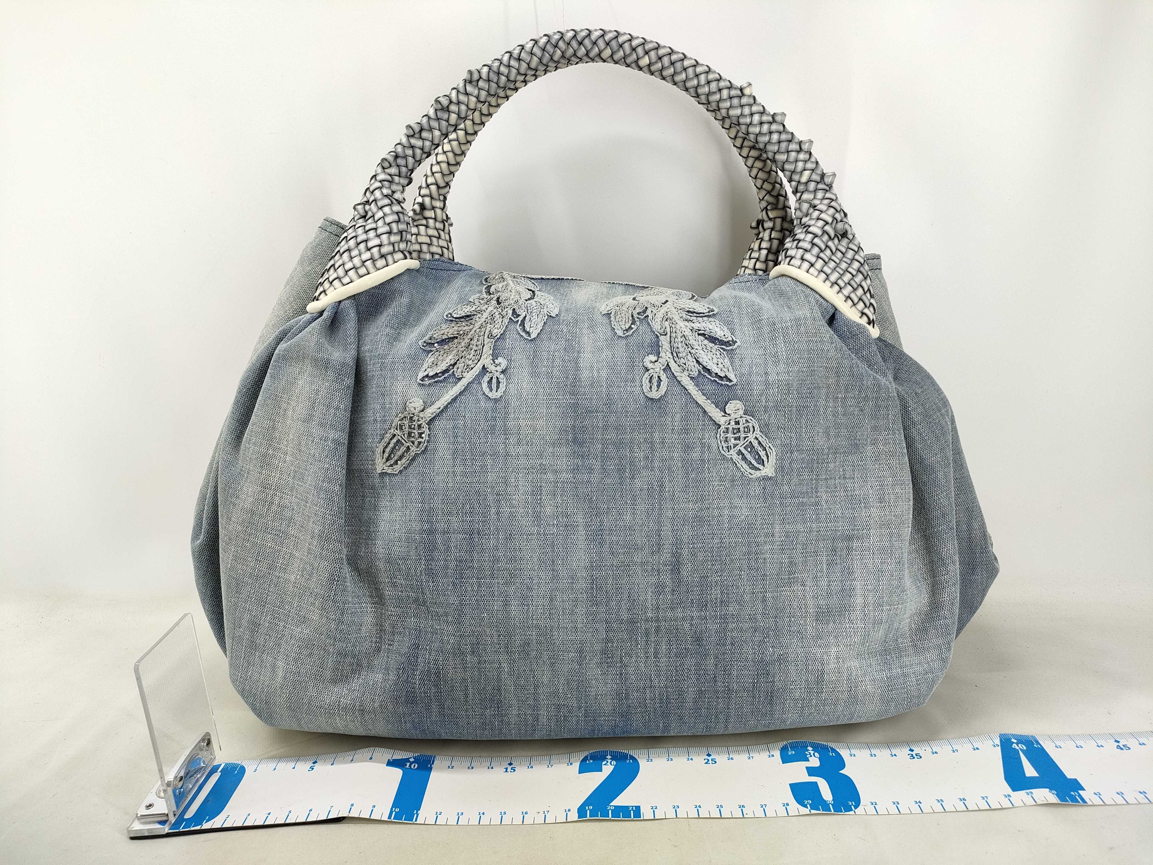 denim handbag — view 2