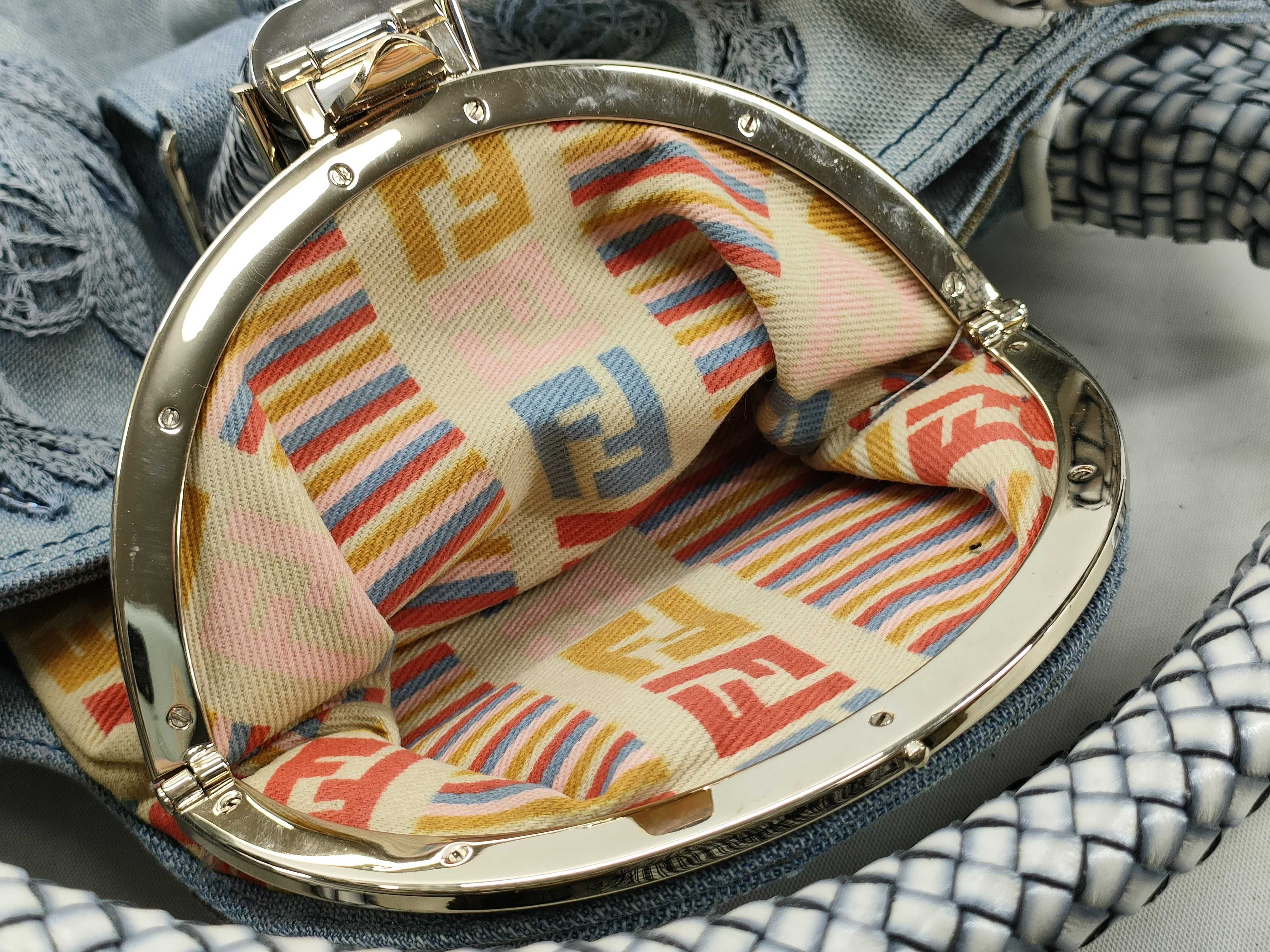 denim handbag — view 12