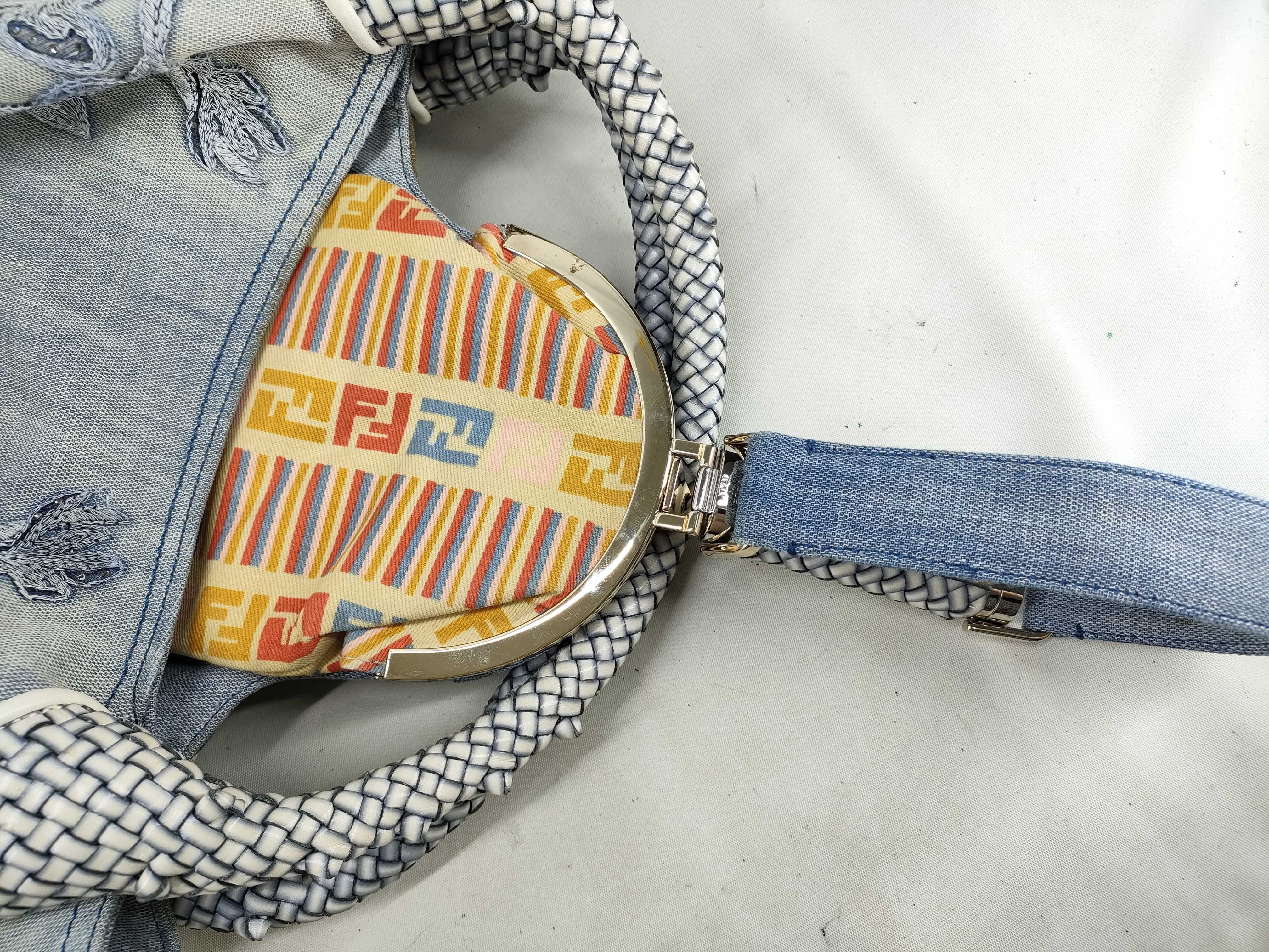 denim handbag — view 8