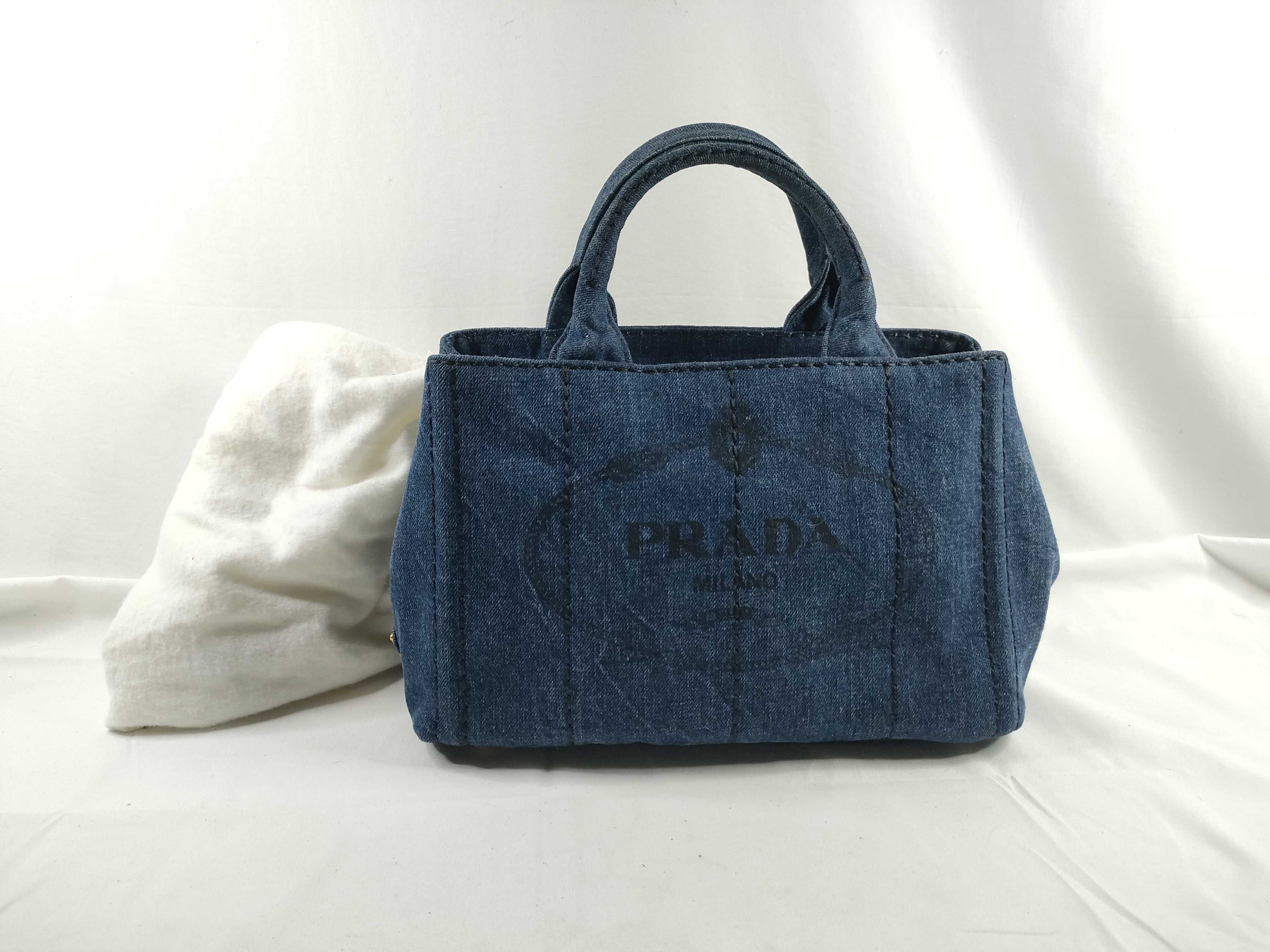 Canapa Tote Mini Denim Tote Bag