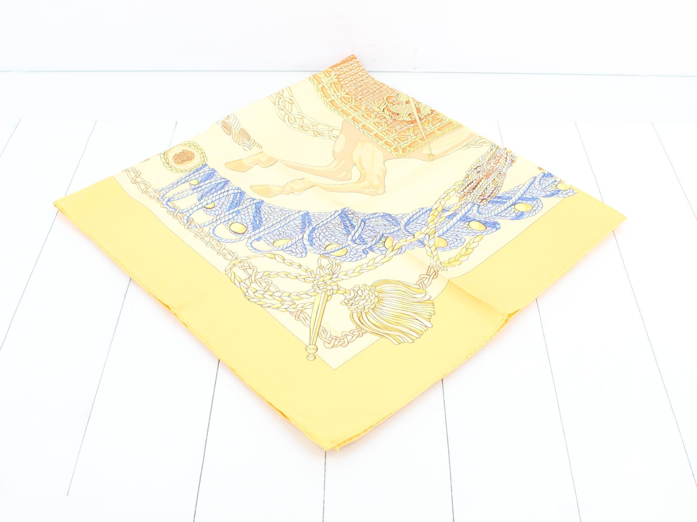 Hermès Carre 90 "Timpani Player" Silk Scarf — view 2