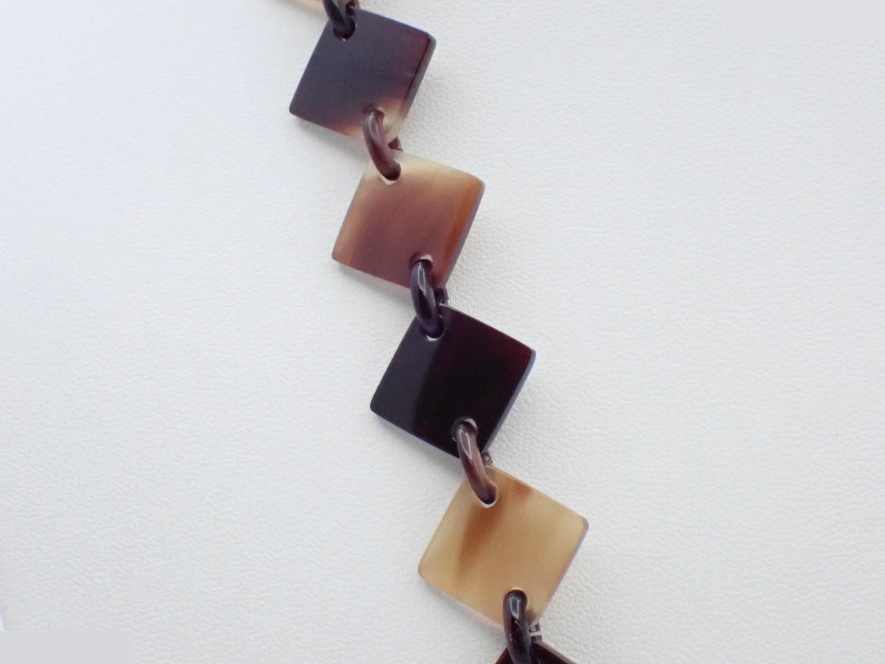Other Line Precious Metals Diva Buffalo Horn Long Necklace — view 2