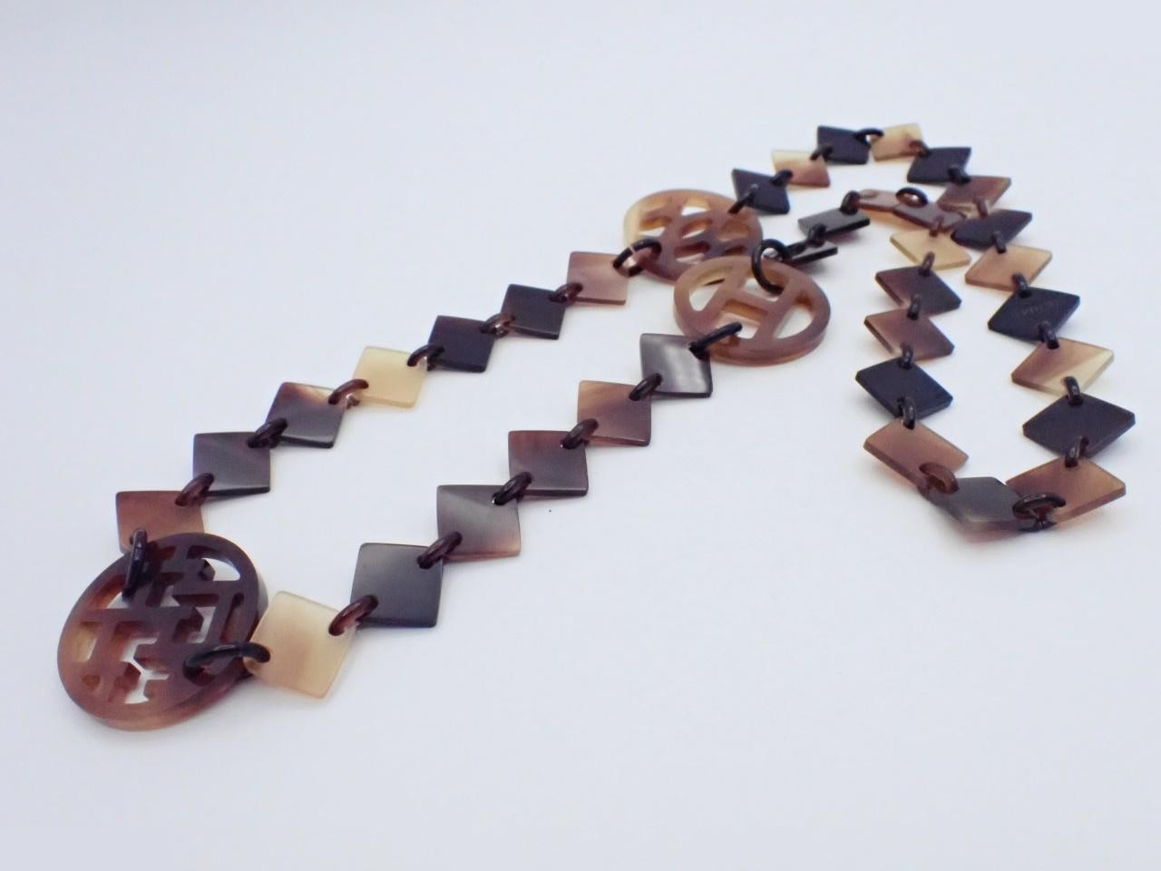 Other Line Precious Metals Diva Buffalo Horn Long Necklace — view 3