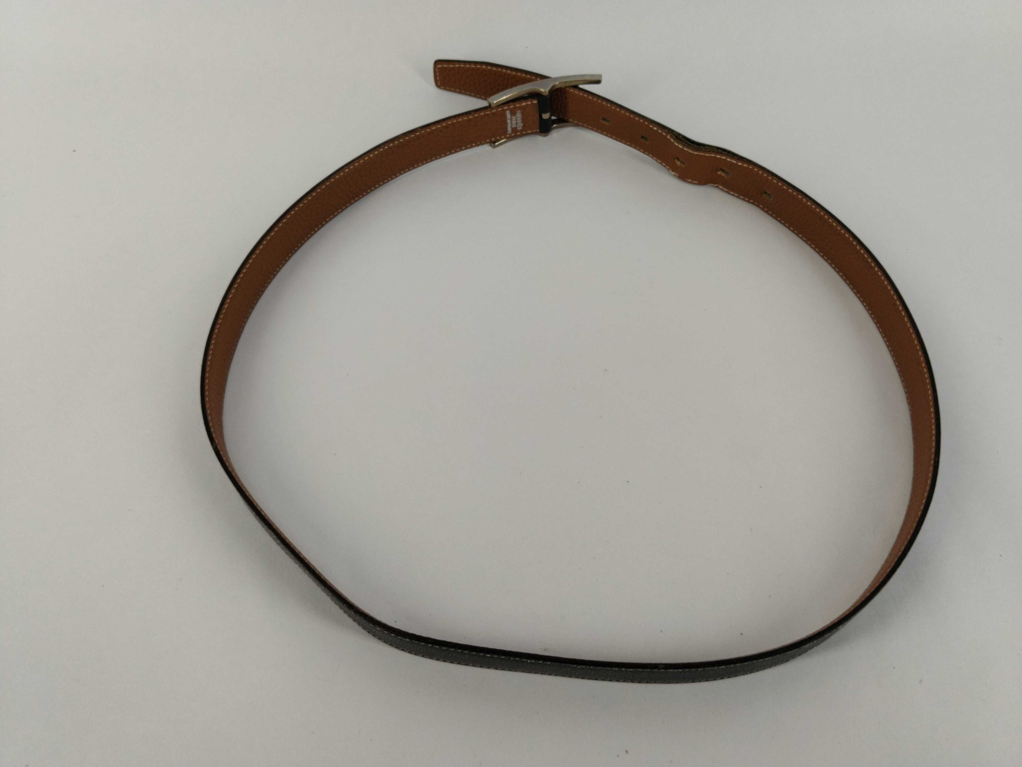 Be Api Silver Hardware Reversible Belt Size 95 E (Made in 2001) Belt — view 2