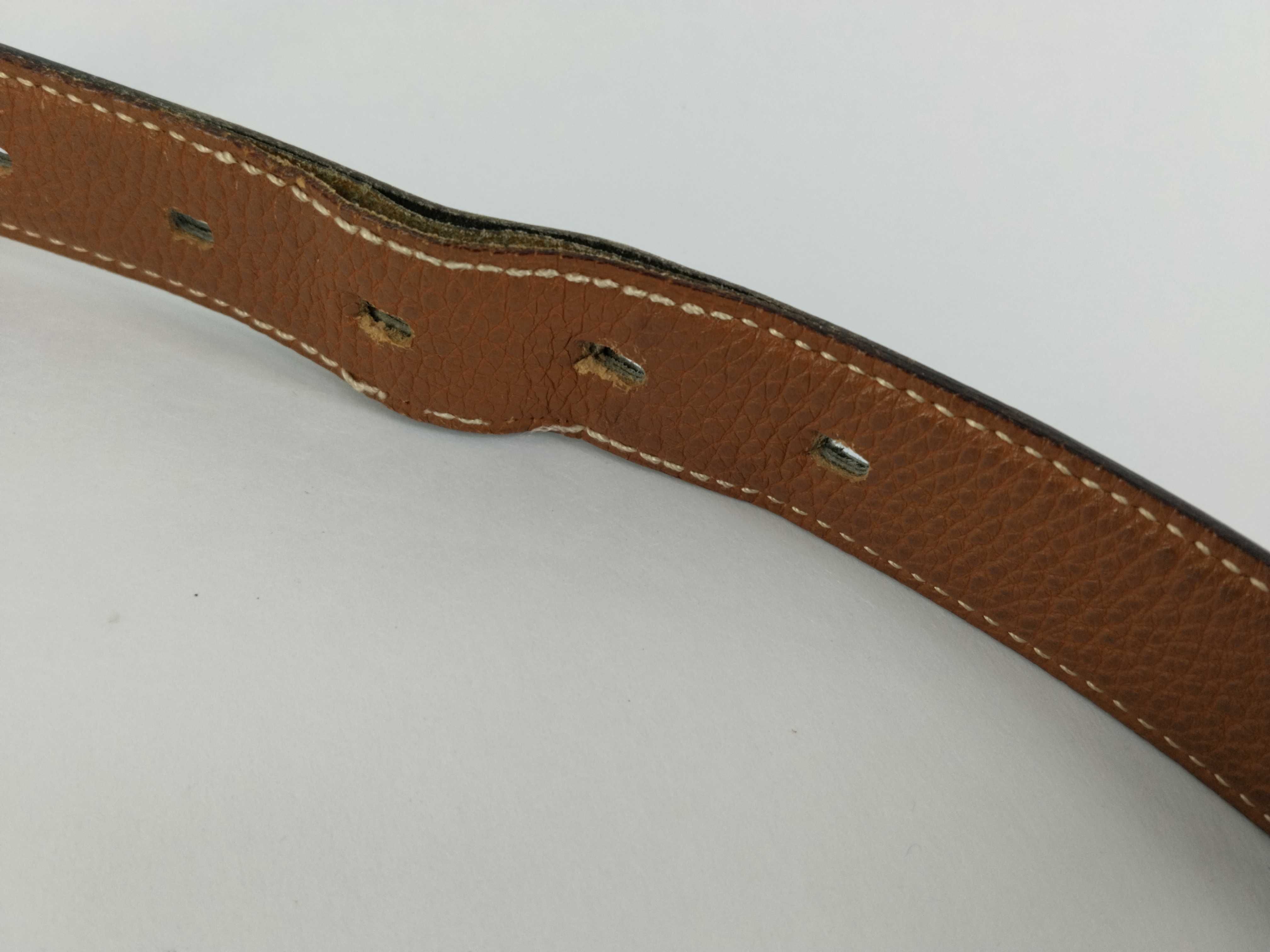 Be Api Silver Hardware Reversible Belt Size 95 E (Made in 2001) Belt — view 4