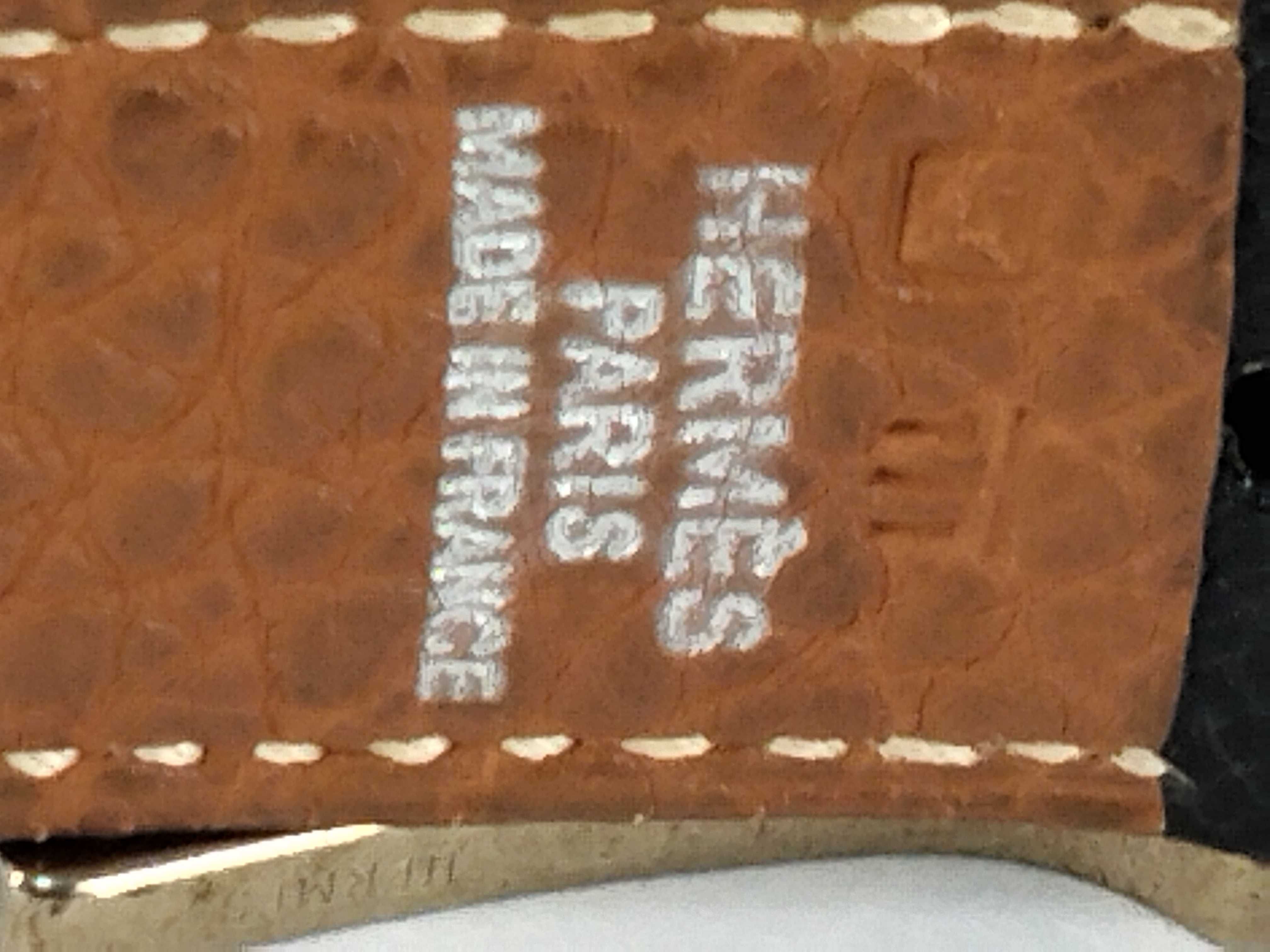 Be Api Silver Hardware Reversible Belt Size 95 E (Made in 2001) Belt — view 5