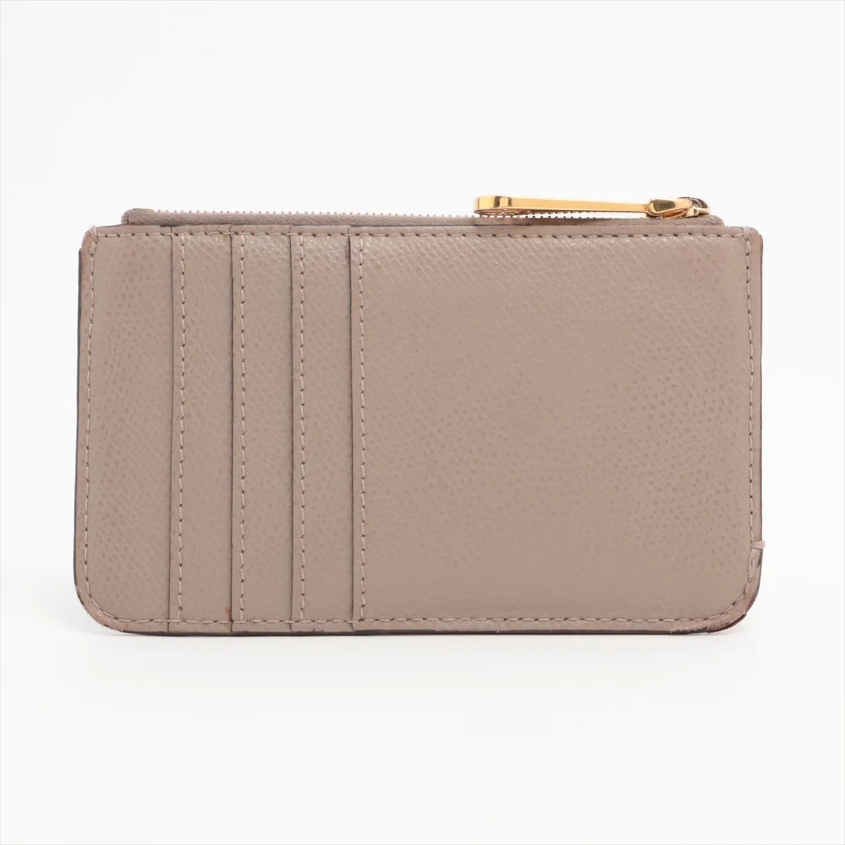 F is Fendi 8AP161 Leather Fragment Case Beige — view 2