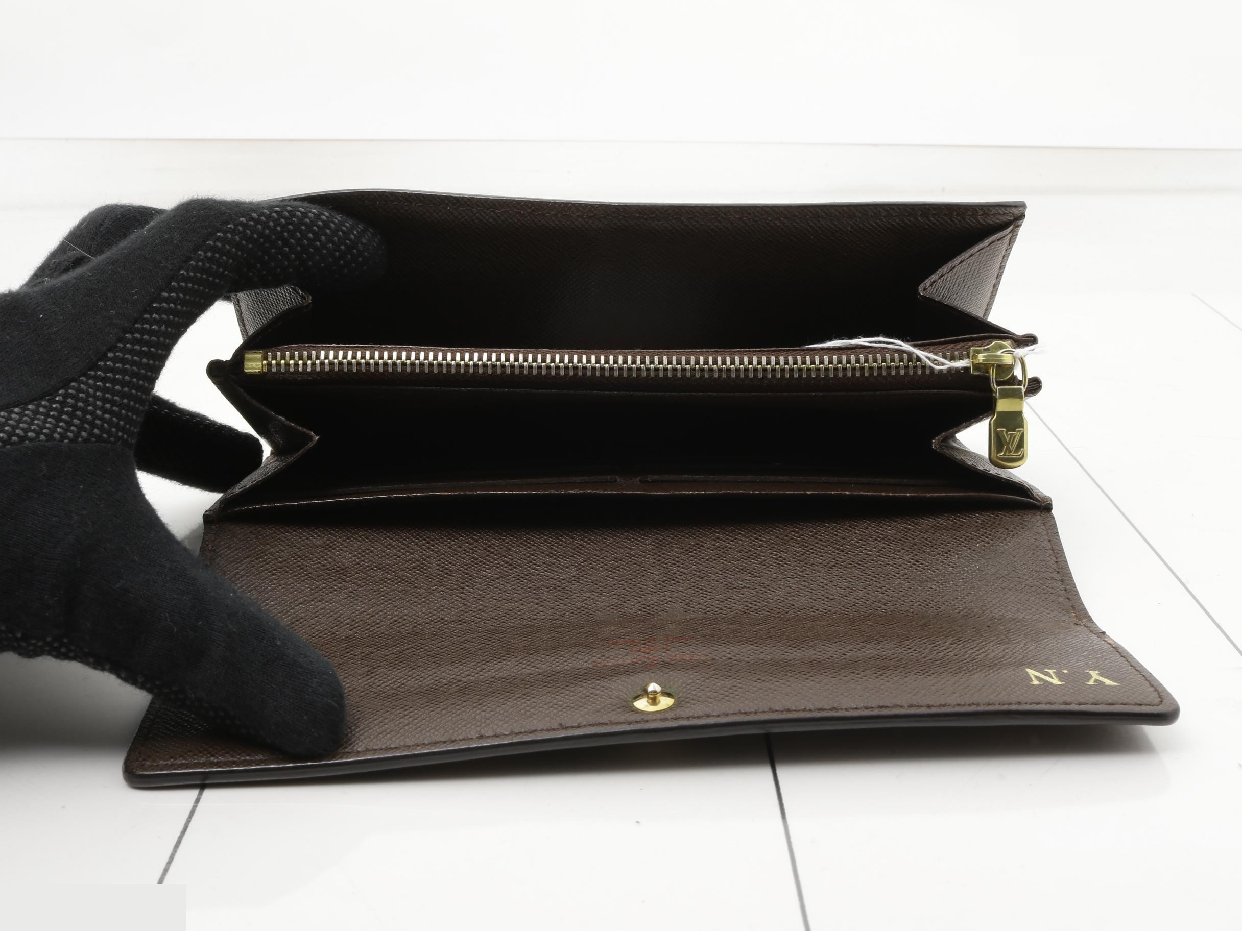 Damier Portefeuille Sarah (older model) long wallet — view 4