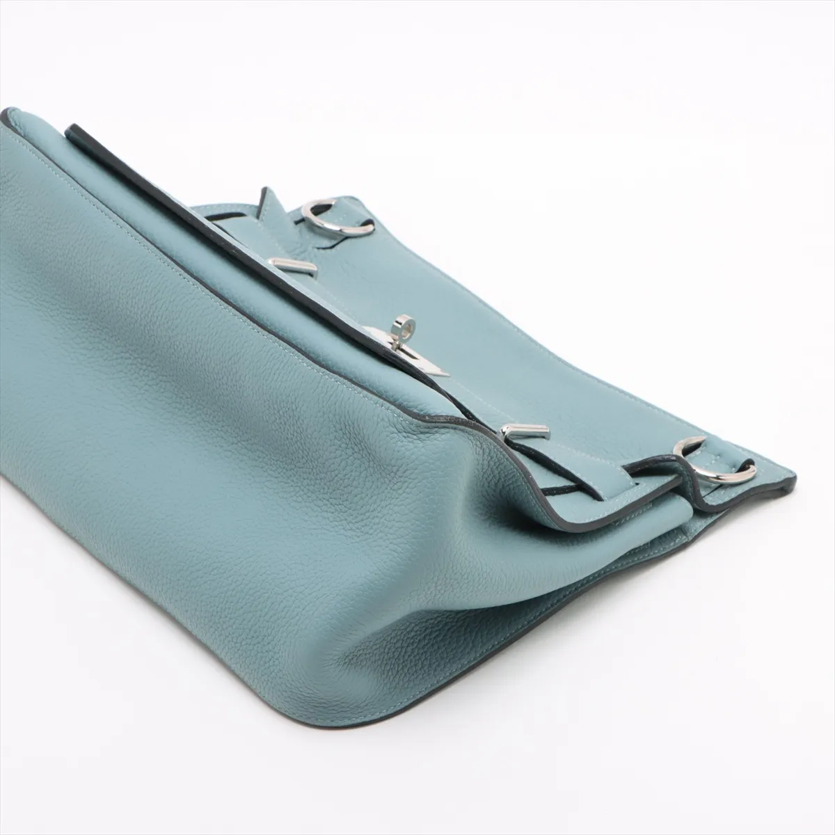 Gypsière 34 Taurillon Clemence Ciel Silver hardware M:2009 — view 3
