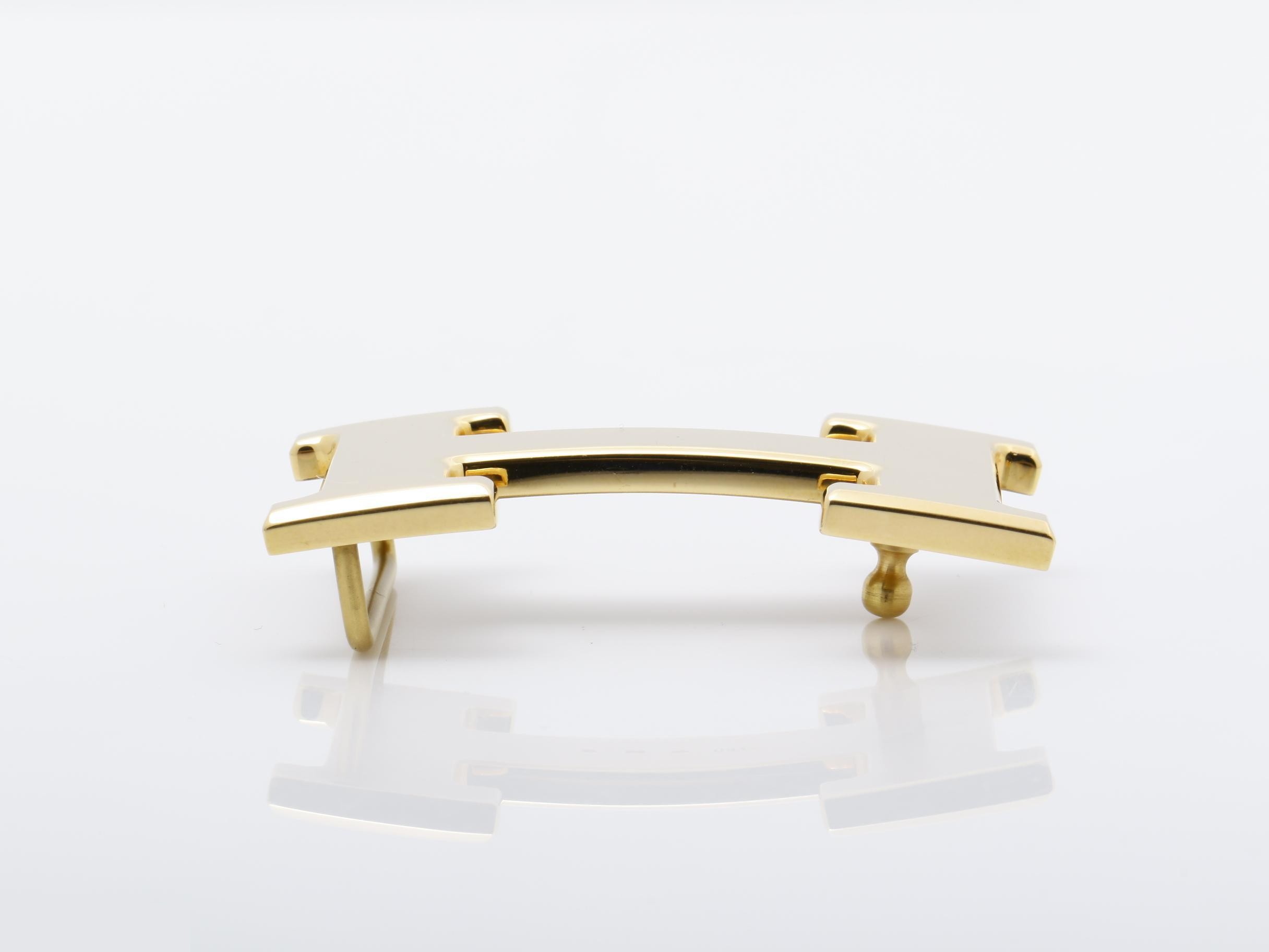 Constance H-Buckle, 74.3g, 18K Solid Gold — view 3