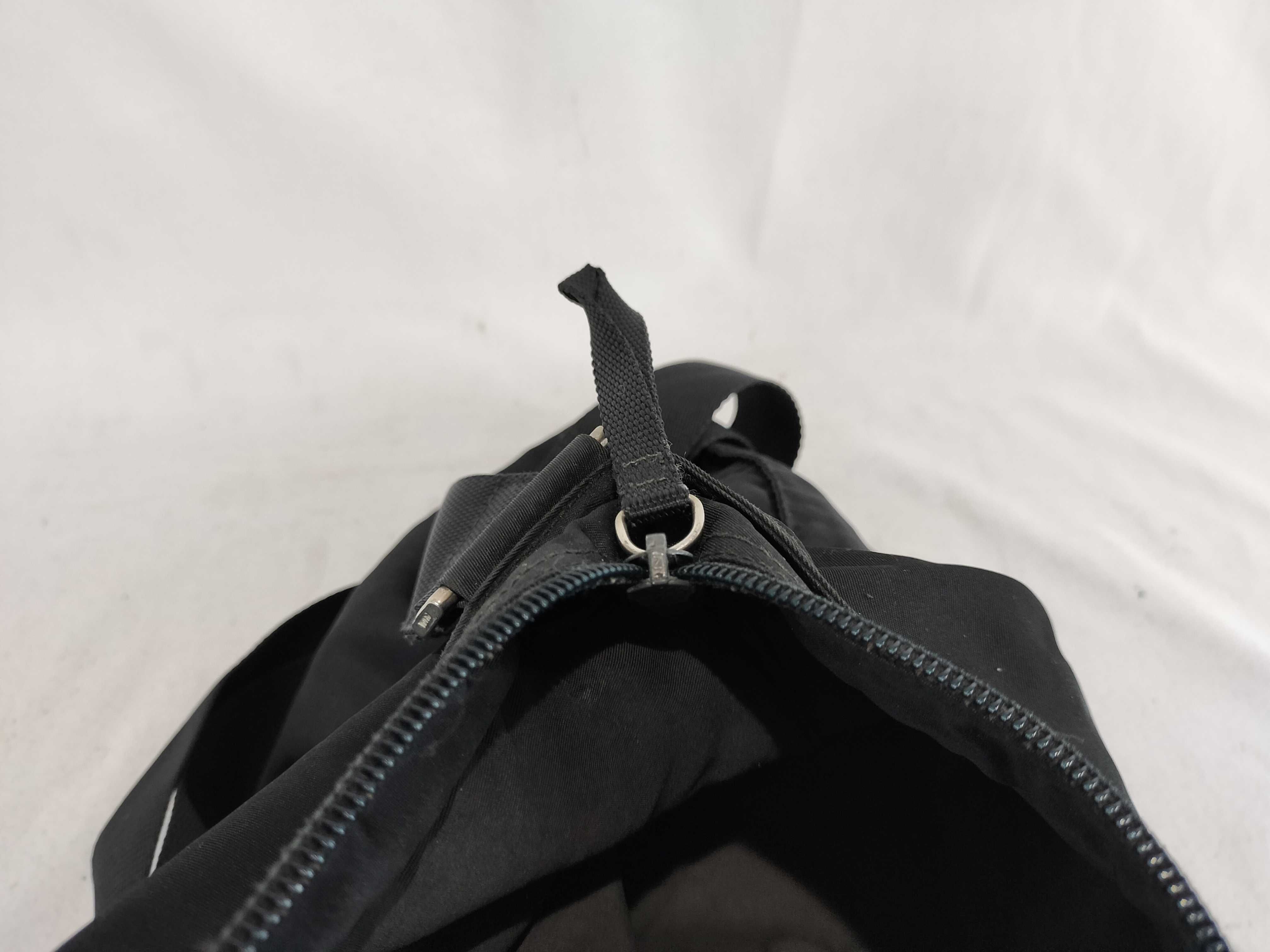 Nylon Shoulder Bag with Triangle Logo — view 12