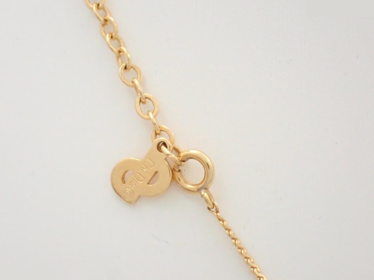 Gold necklace, chain approximately 42cm — view 2